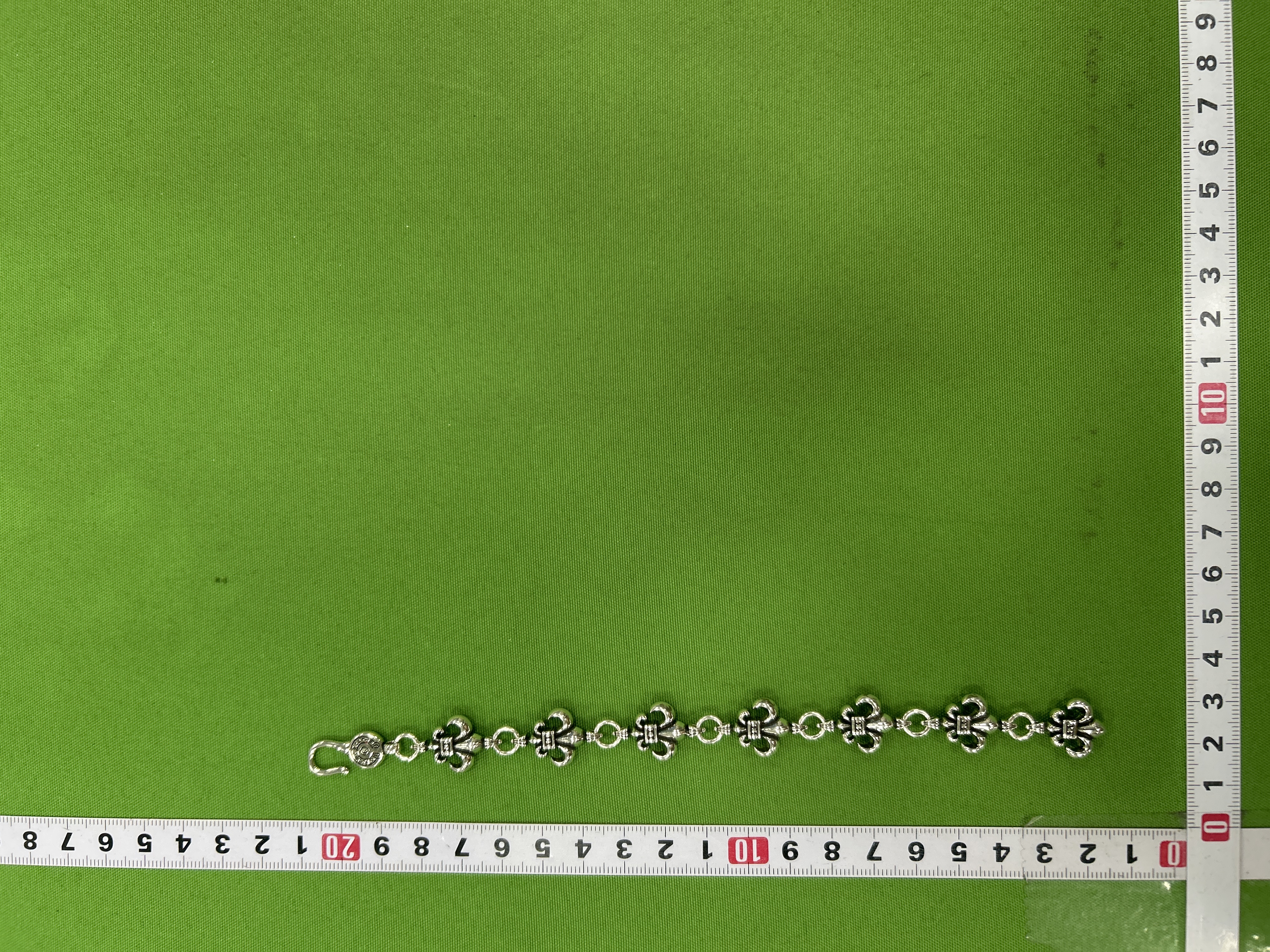 Foto QC 8 de Chrome Hearts Paper Chain Bracelet Sterling Silver