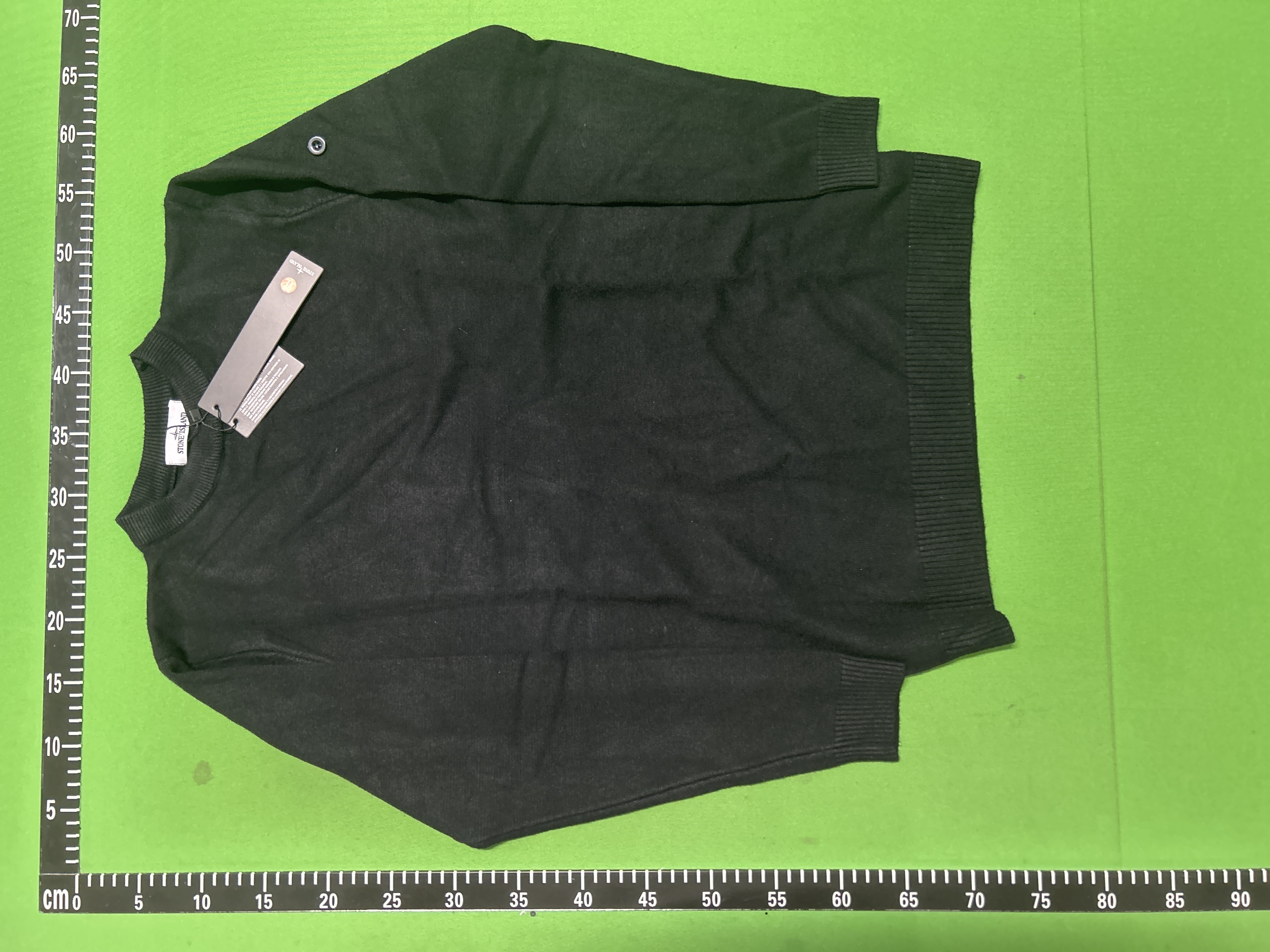 Foto QC 7 de Stone Island Knit Crewneck Sweater Grey