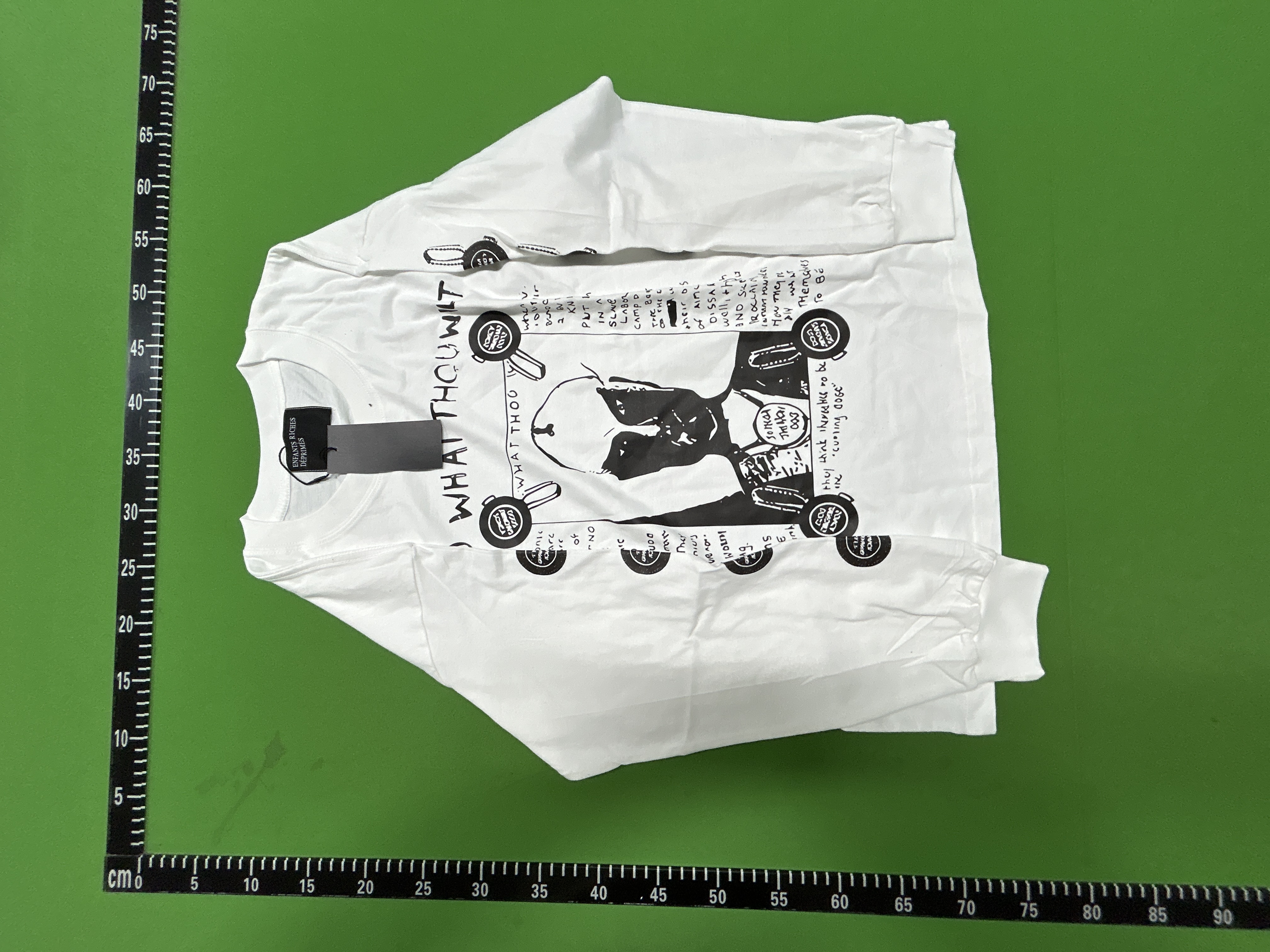 Foto QC 7 de Enfants Riches Déprimés T-shirt Dressing Up Time Black