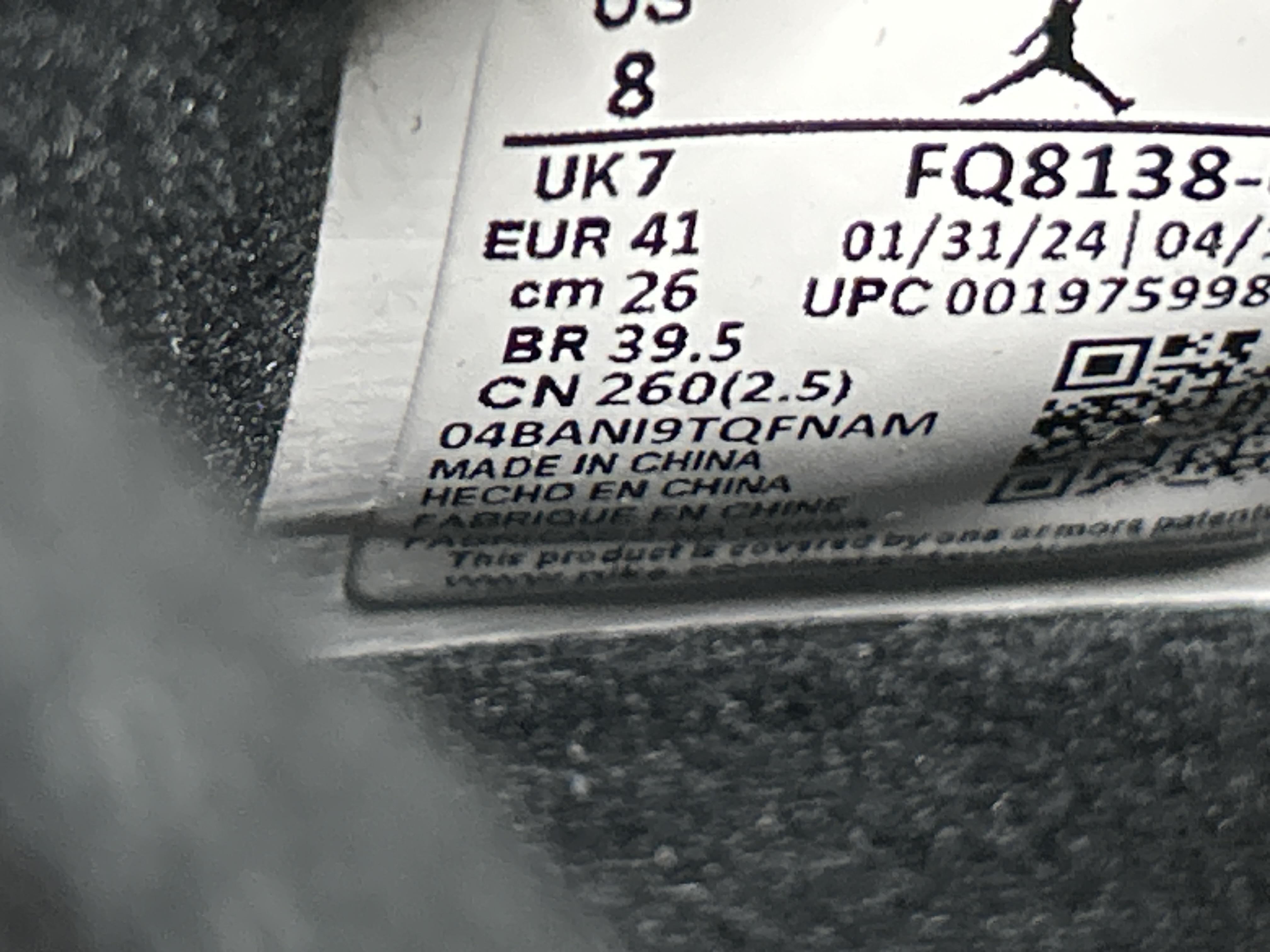 Foto QC 8 de Jordan 4 Retro KAWS Cool Grey 930155-003