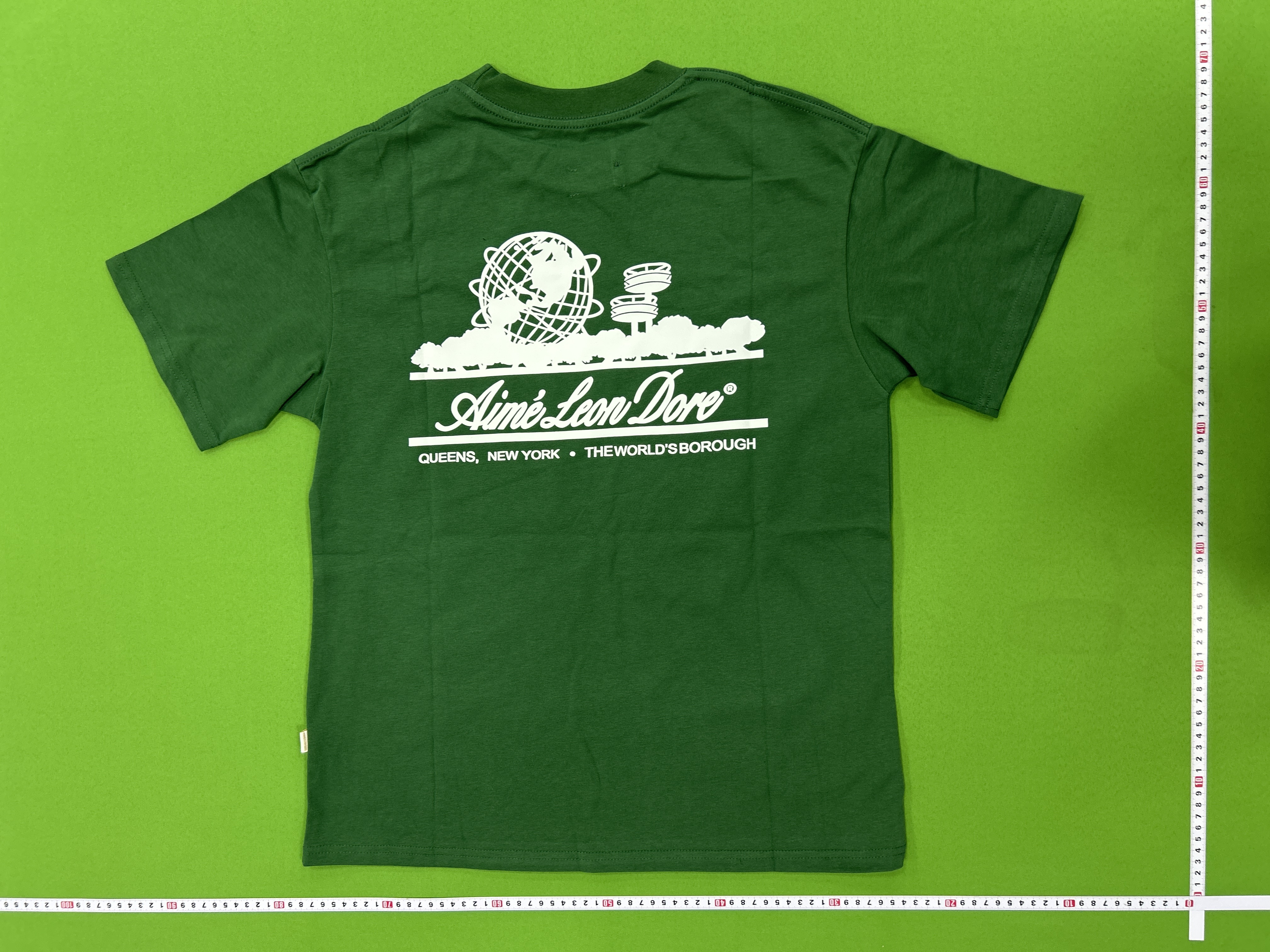 Foto QC 8 de Aime Leon Dore T-shirt World's Borough Black