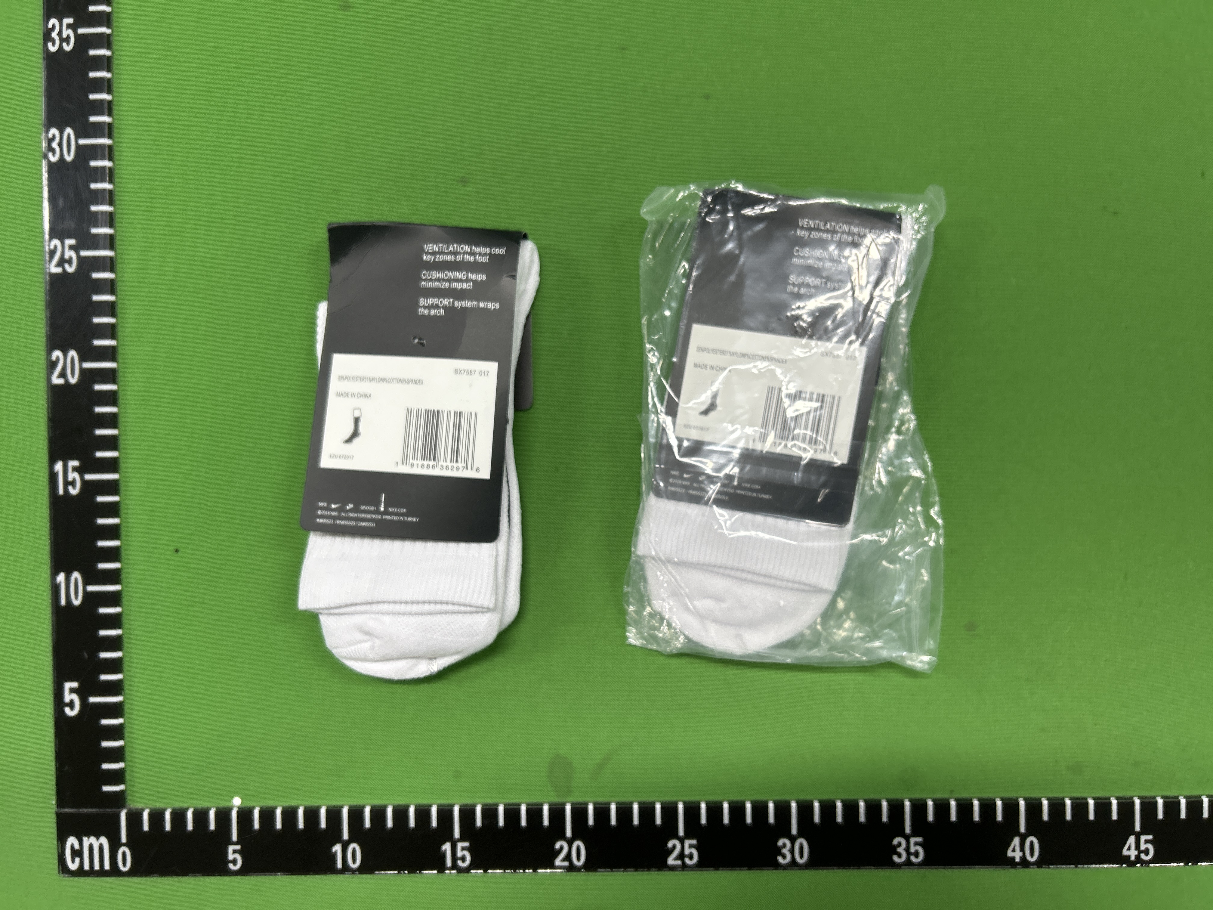 Foto QC 1 de Other Elite Crew Socks Earth Basketball Graphic Blue