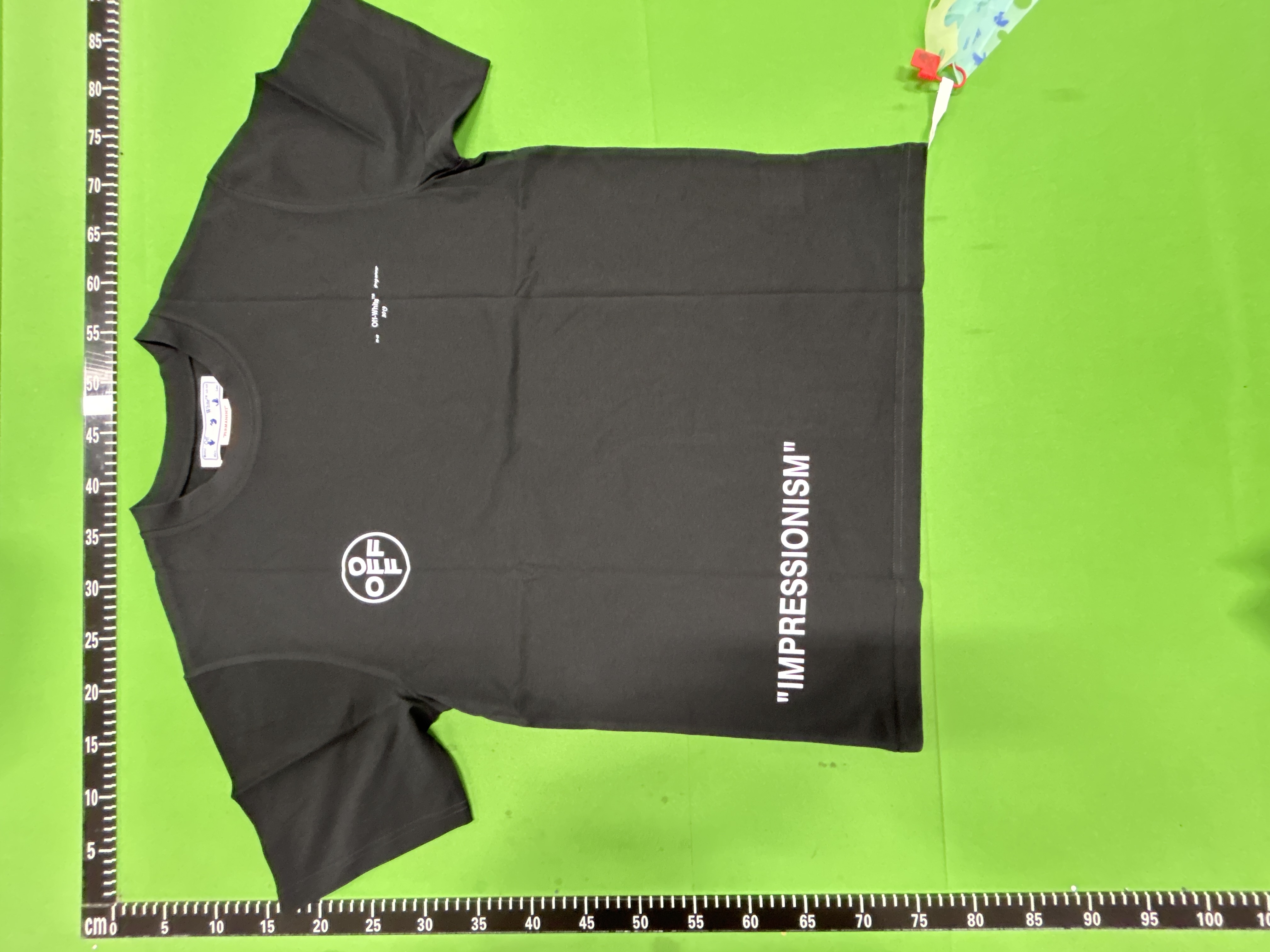Foto QC 6 de Palm Angels Back Logo T-shirt Black
