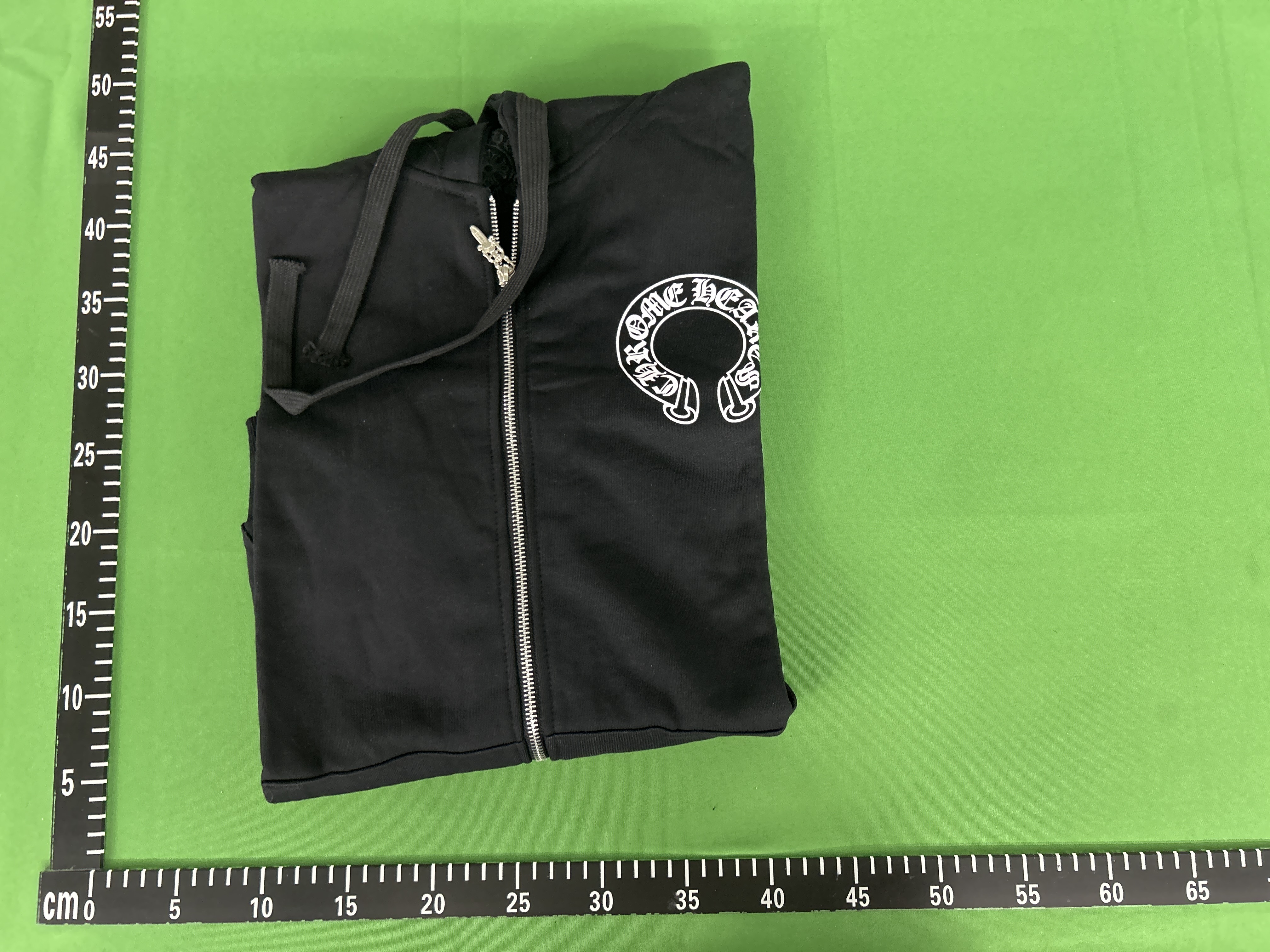 Foto QC 5 de Chrome Hearts Rolling Stones Zip Sweater Hoodie Black