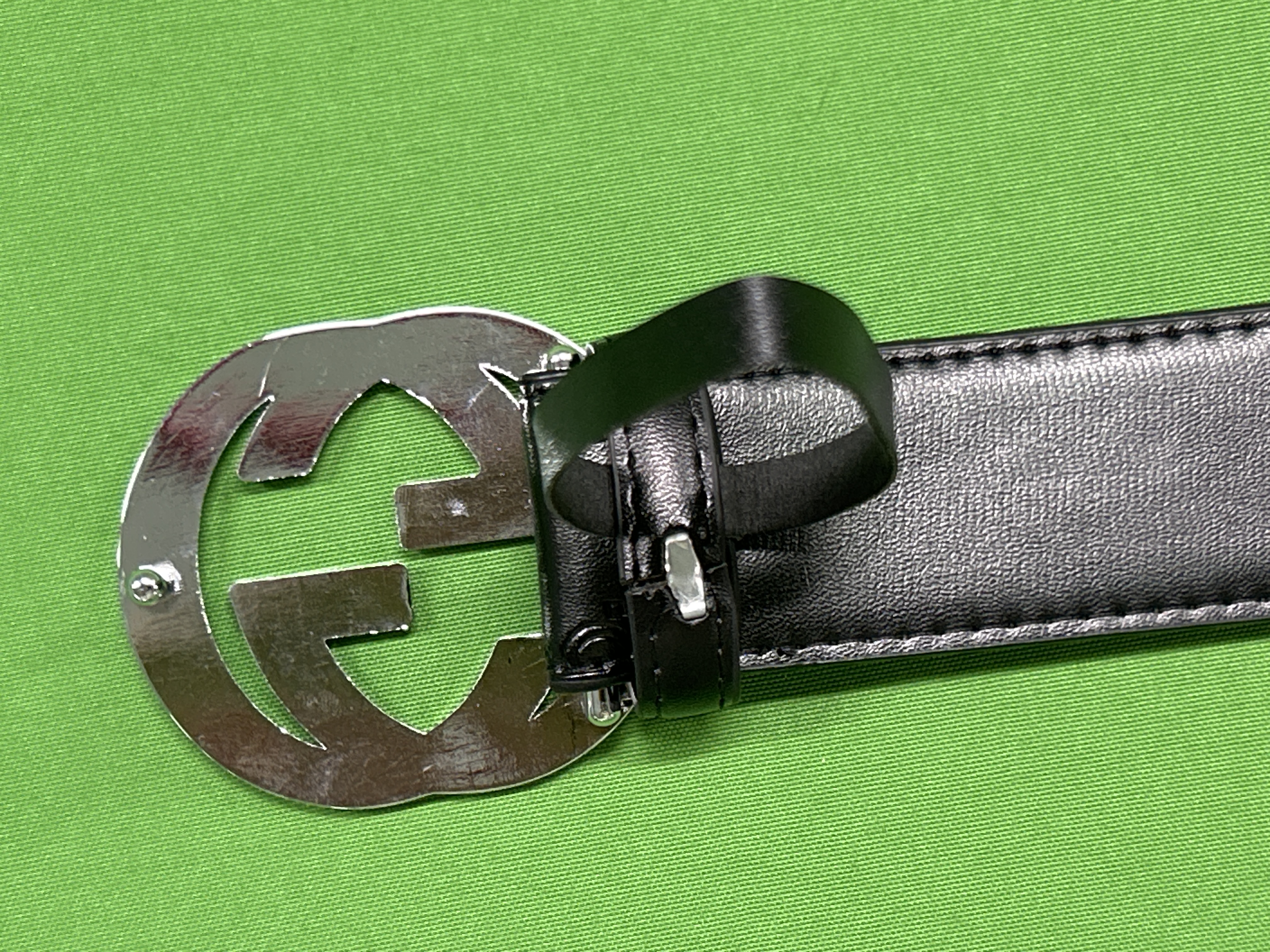 Foto QC 3 de Gucci Interlocking G Belt GG Supreme Black