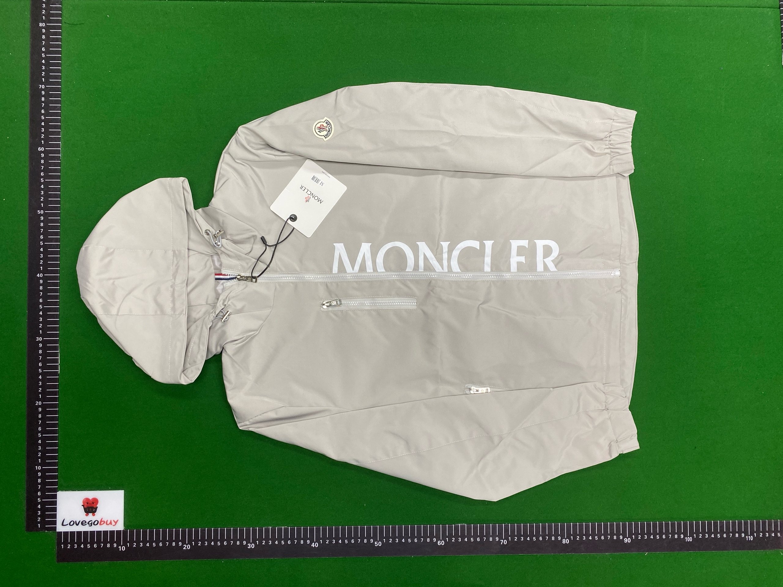 Foto QC 6 de Moncler Fragment Design Genius Windbreaker Jacket White