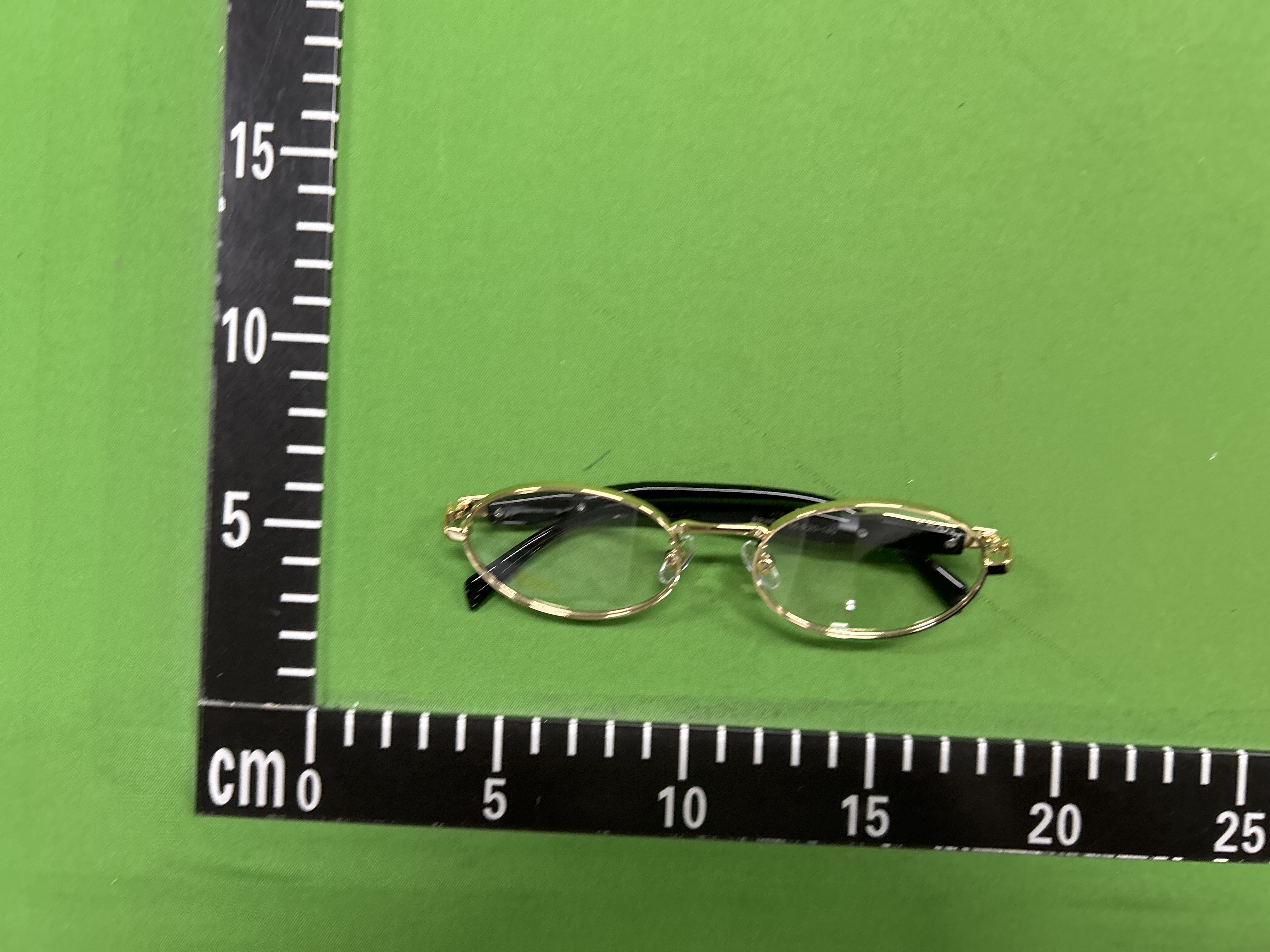 Foto QC 4 de Prada Oval-Frame Metal Sunglasses Gold Havana Orange