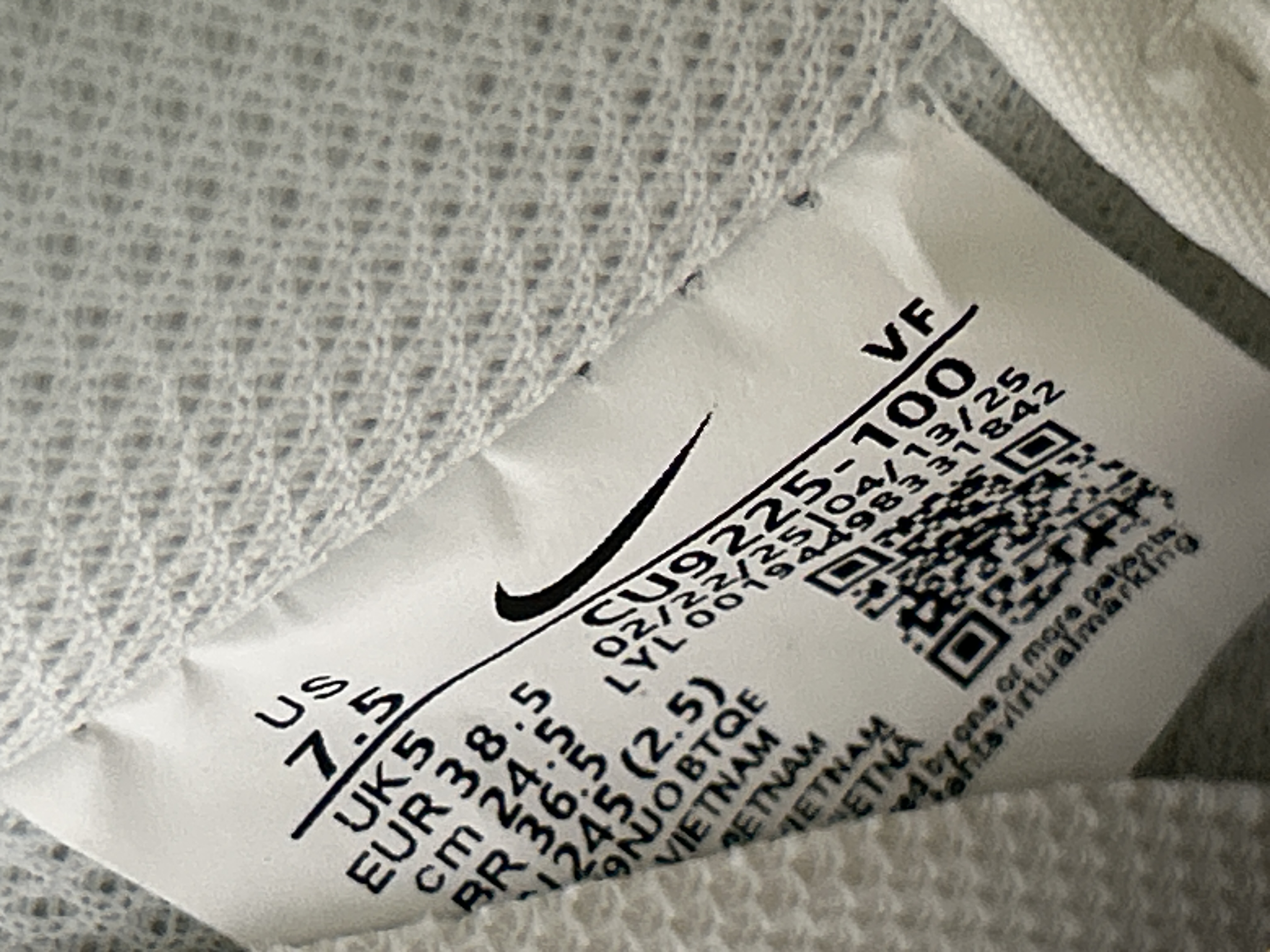Foto QC 7 de Nike Air Force 1 Low Supreme Black CU9225-001
