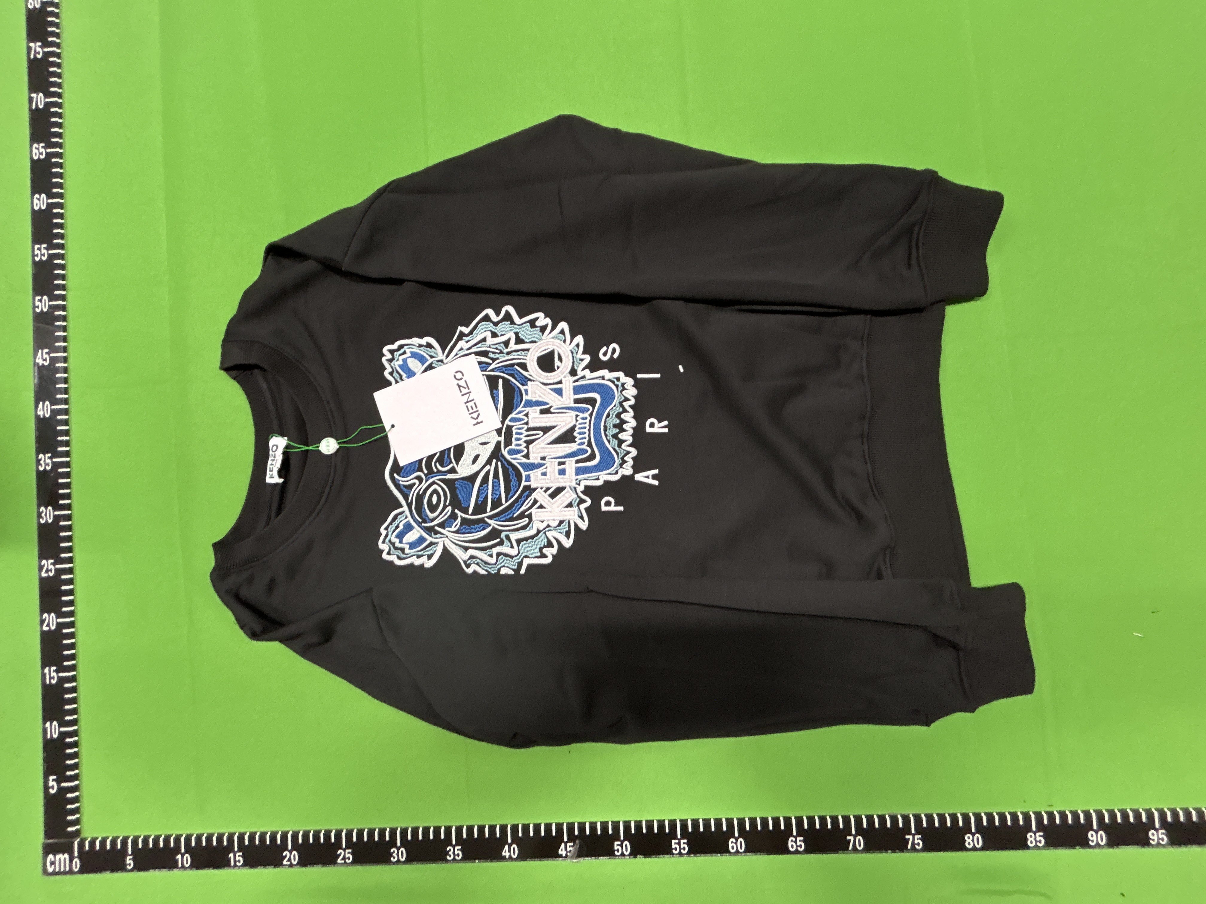 Foto QC 7 de Kenzo Crewneck Sweater Tiger Head Embroidery Black