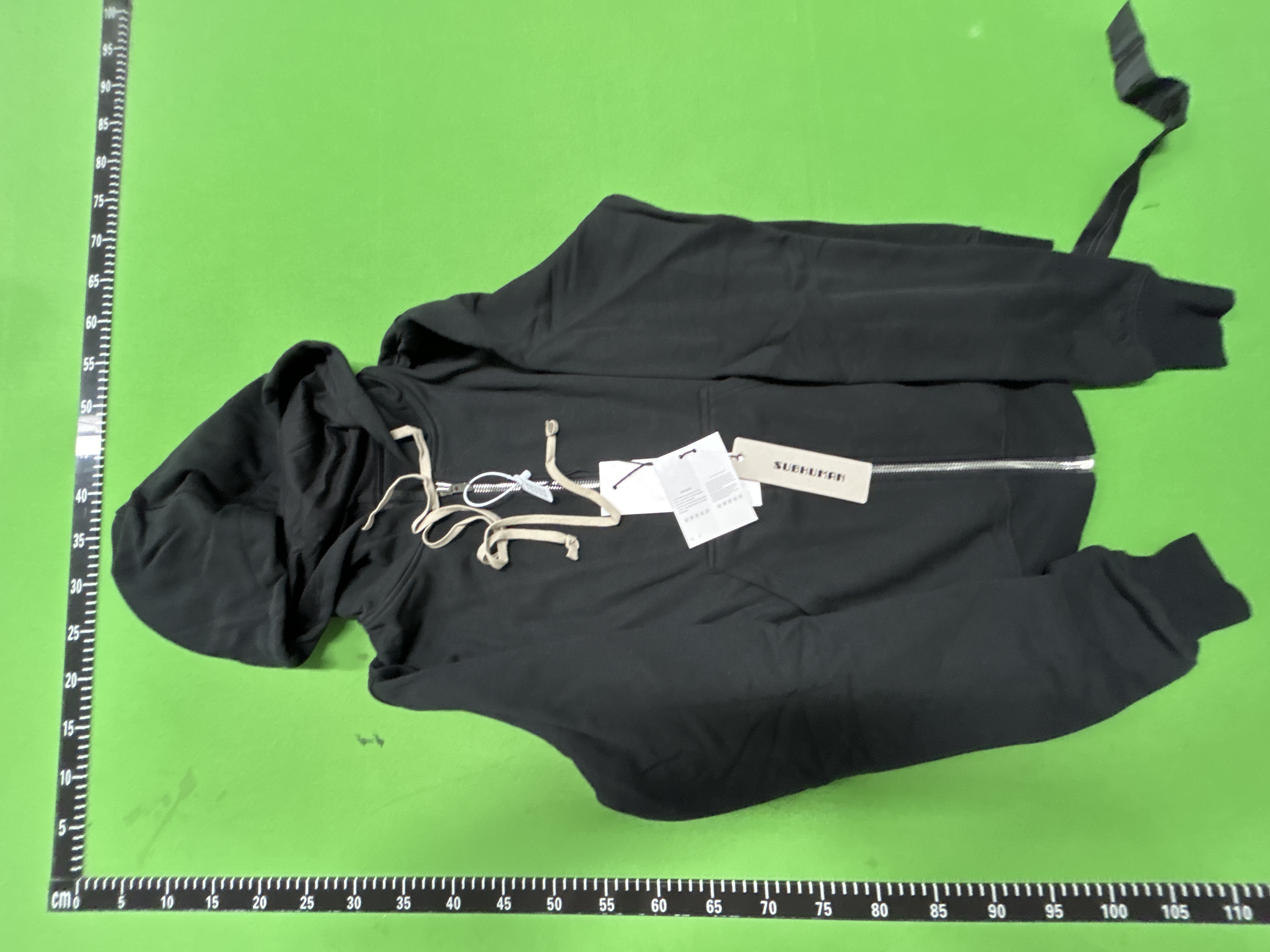 Foto QC 3 de Rick Owens Zip Sweater Zip-Up Hoodie White
