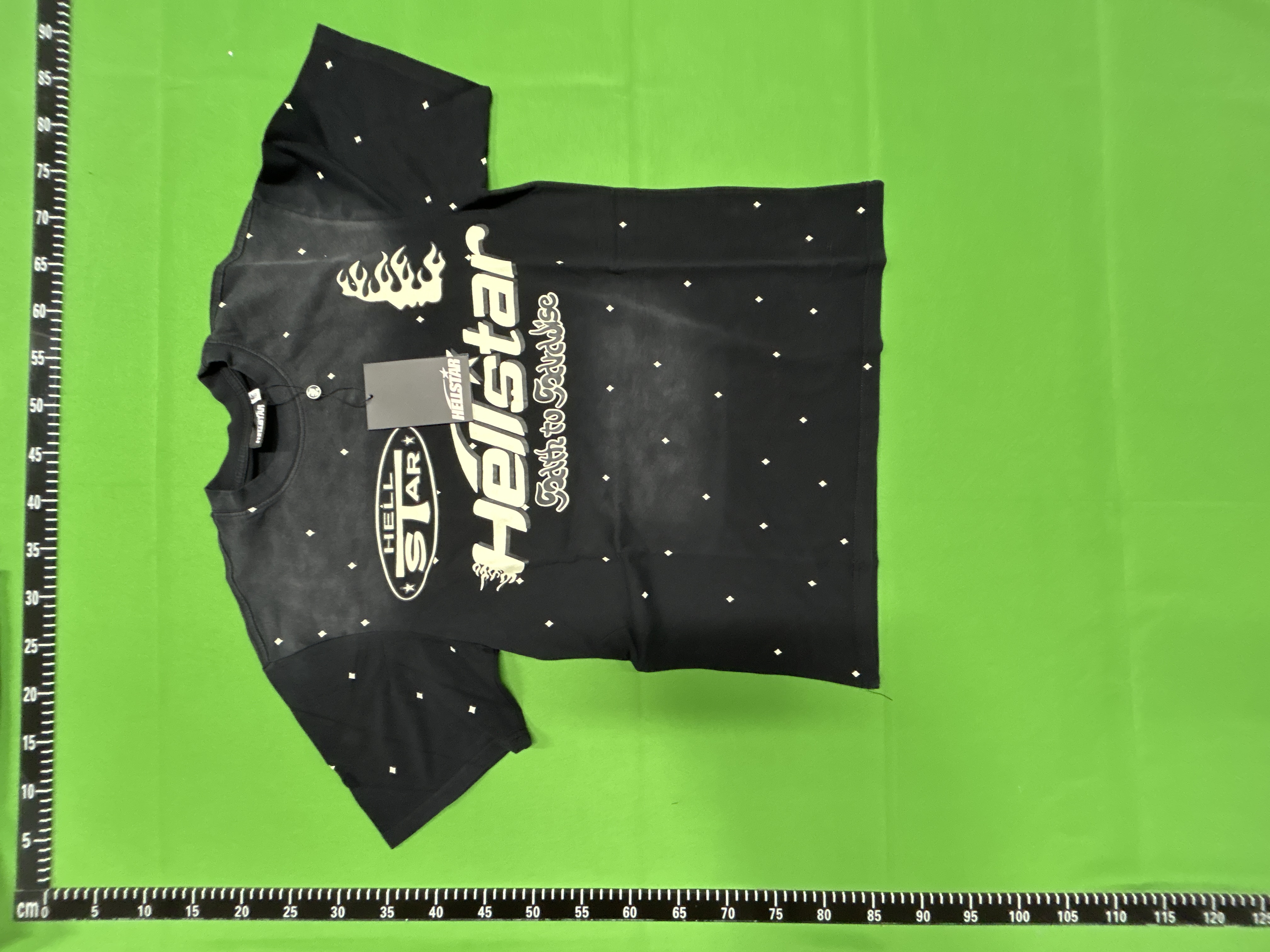 Foto QC 7 de Hellstar T-shirt Path to Paradise Flaring Face Black