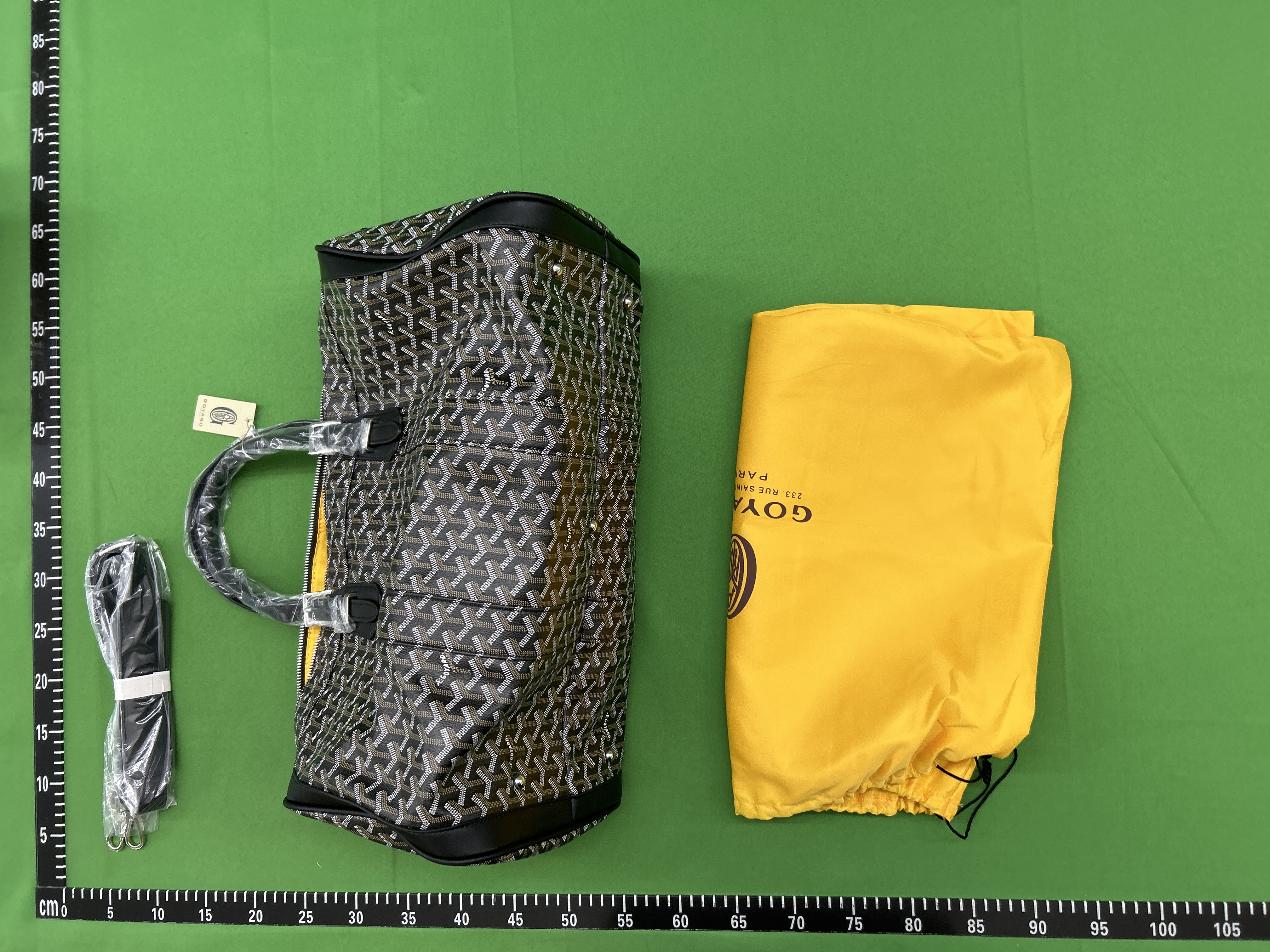 Foto QC 6 de Goyard Boeing 45 Black Goyardine Canvas