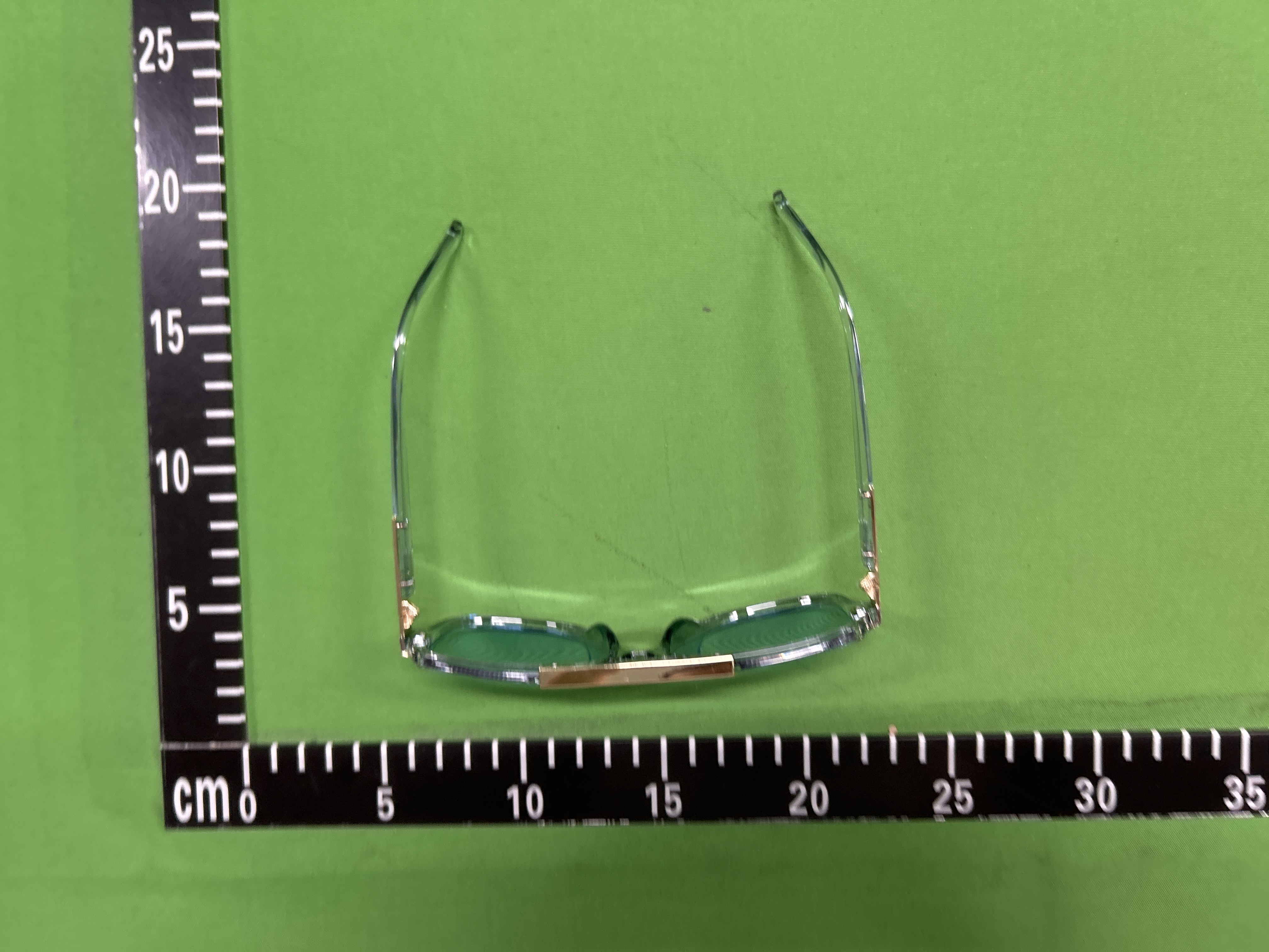 Foto QC 3 de Other Aviator Metal Sunglasses Black Gold Brown