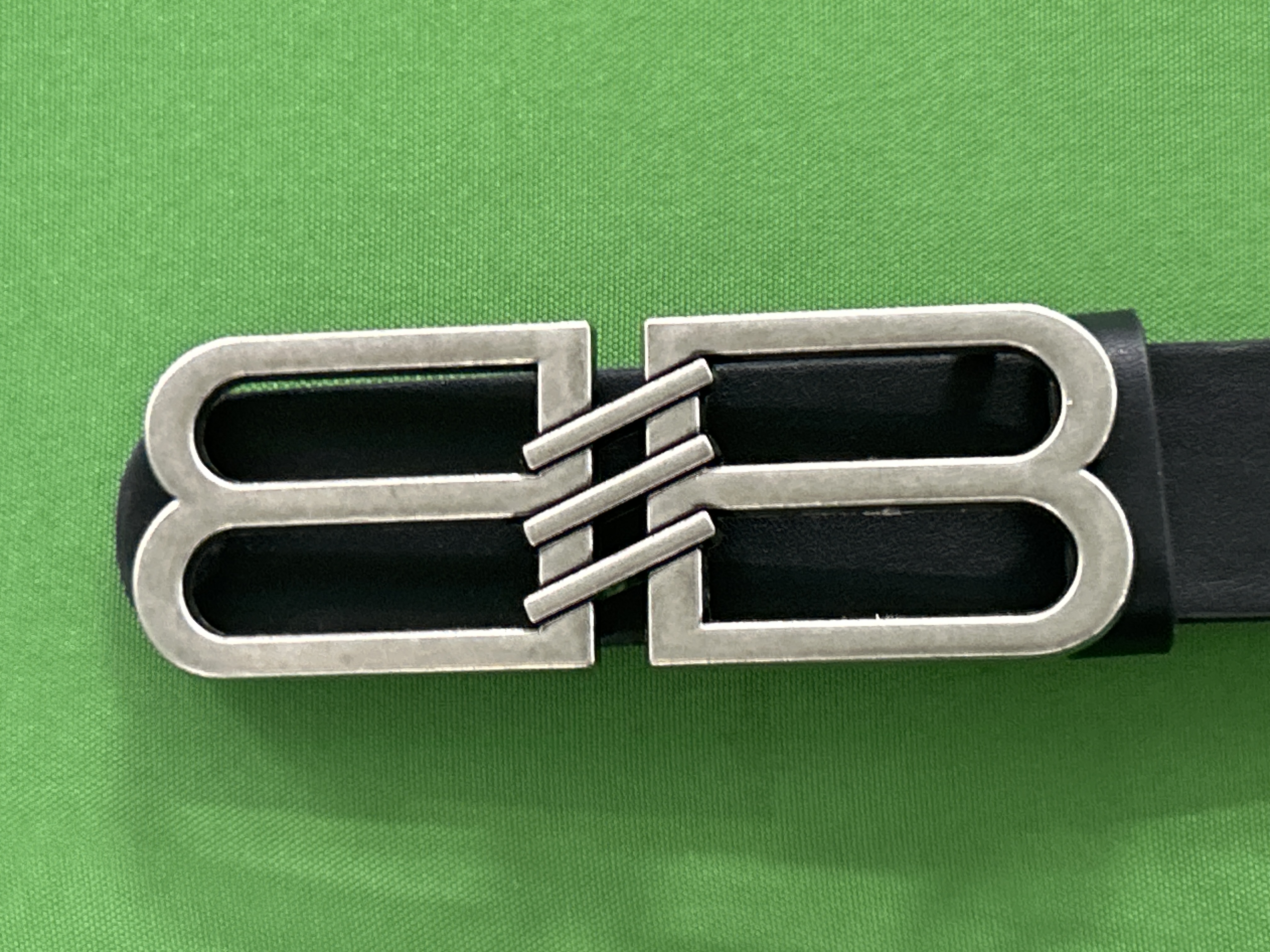 Foto QC 1 de Balenciaga BB Belt Black