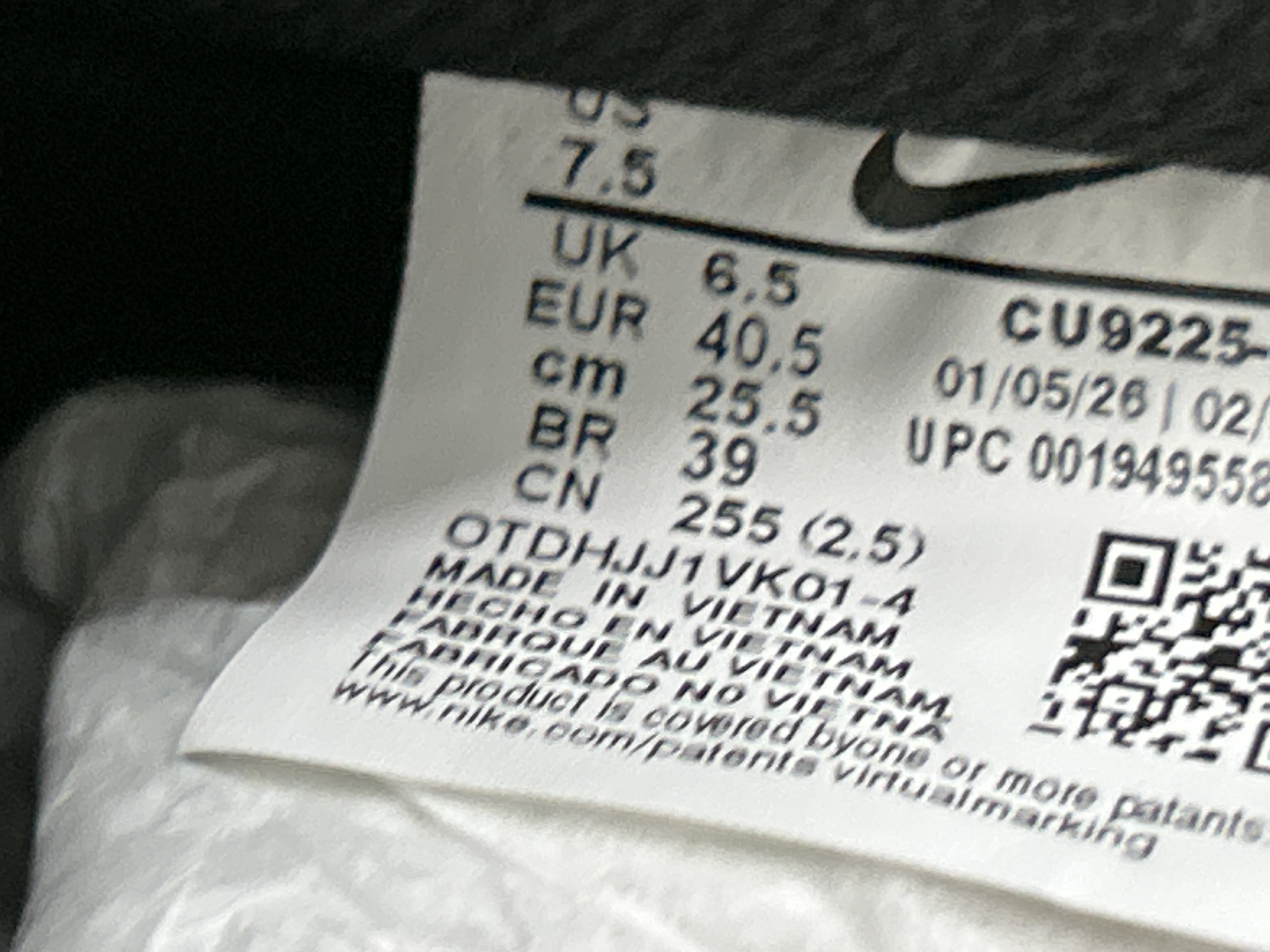 Foto QC 5 de Nike Air Force 1 Low CPFM Black HJ8463-001