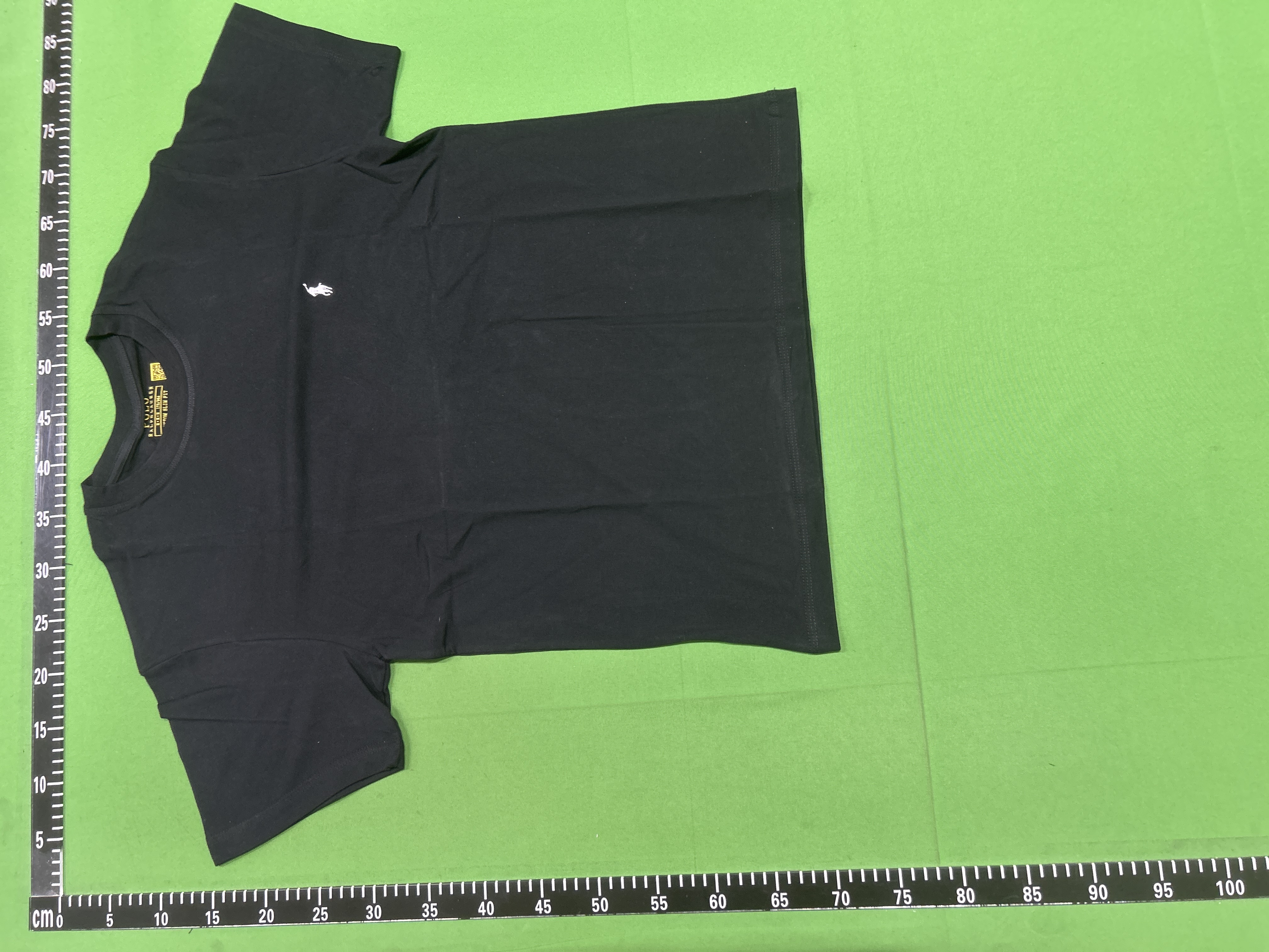 Foto QC 7 de Polo Ralph Lauren Custom Slim Fit T-shirt Small Pony Light Blue