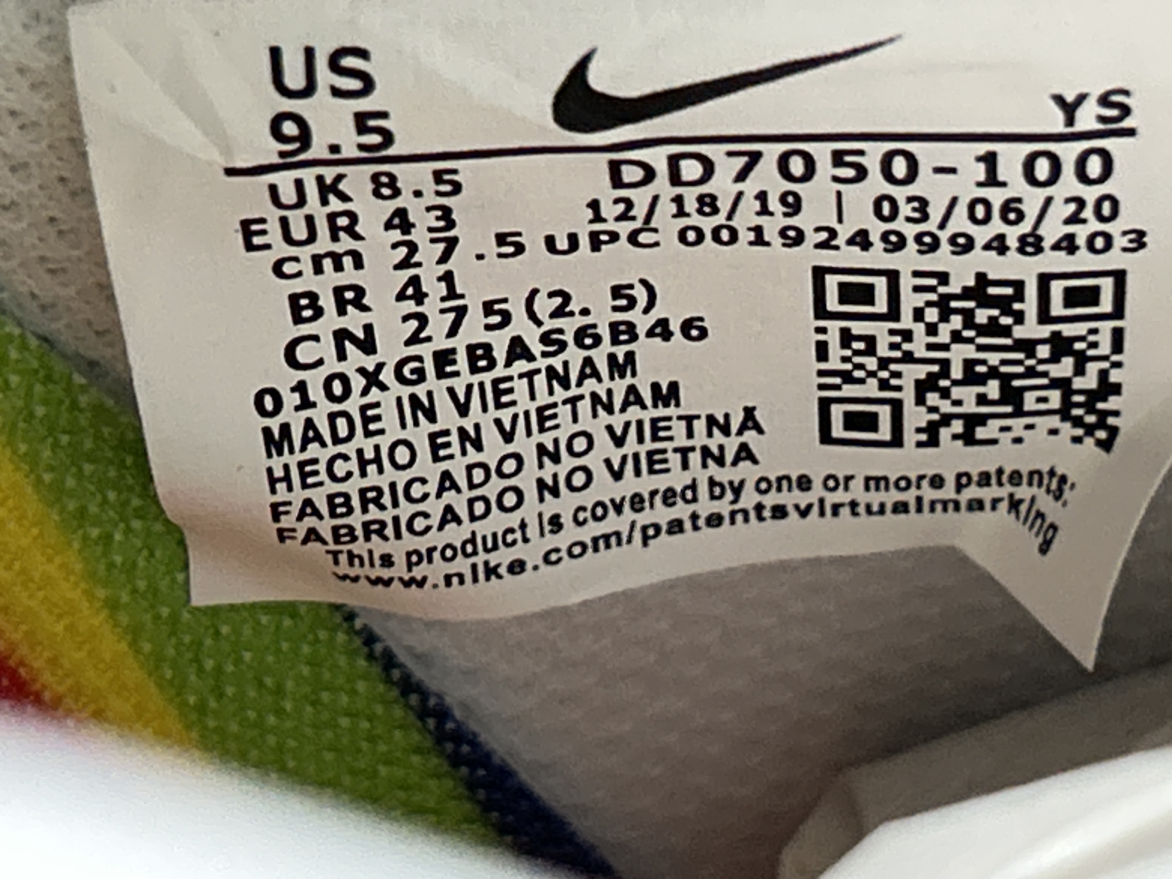 Foto QC 8 de Nike Air Force 1 Low Cactus Plant Flea Market White Red CK4746-991