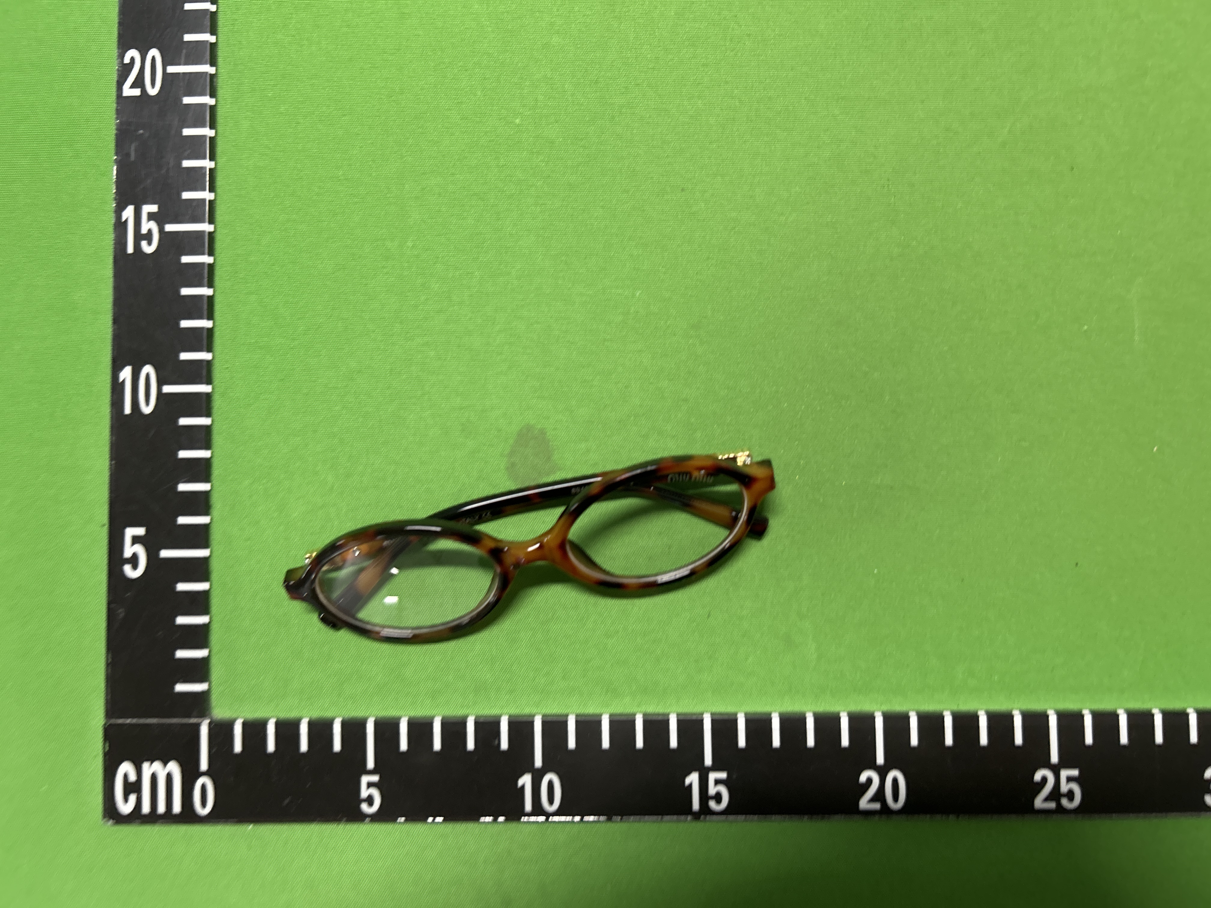 Foto QC 4 de Miu Miu Cat-Eye Acetate Eyeglasses Havana (MU03UV-7S01O1)