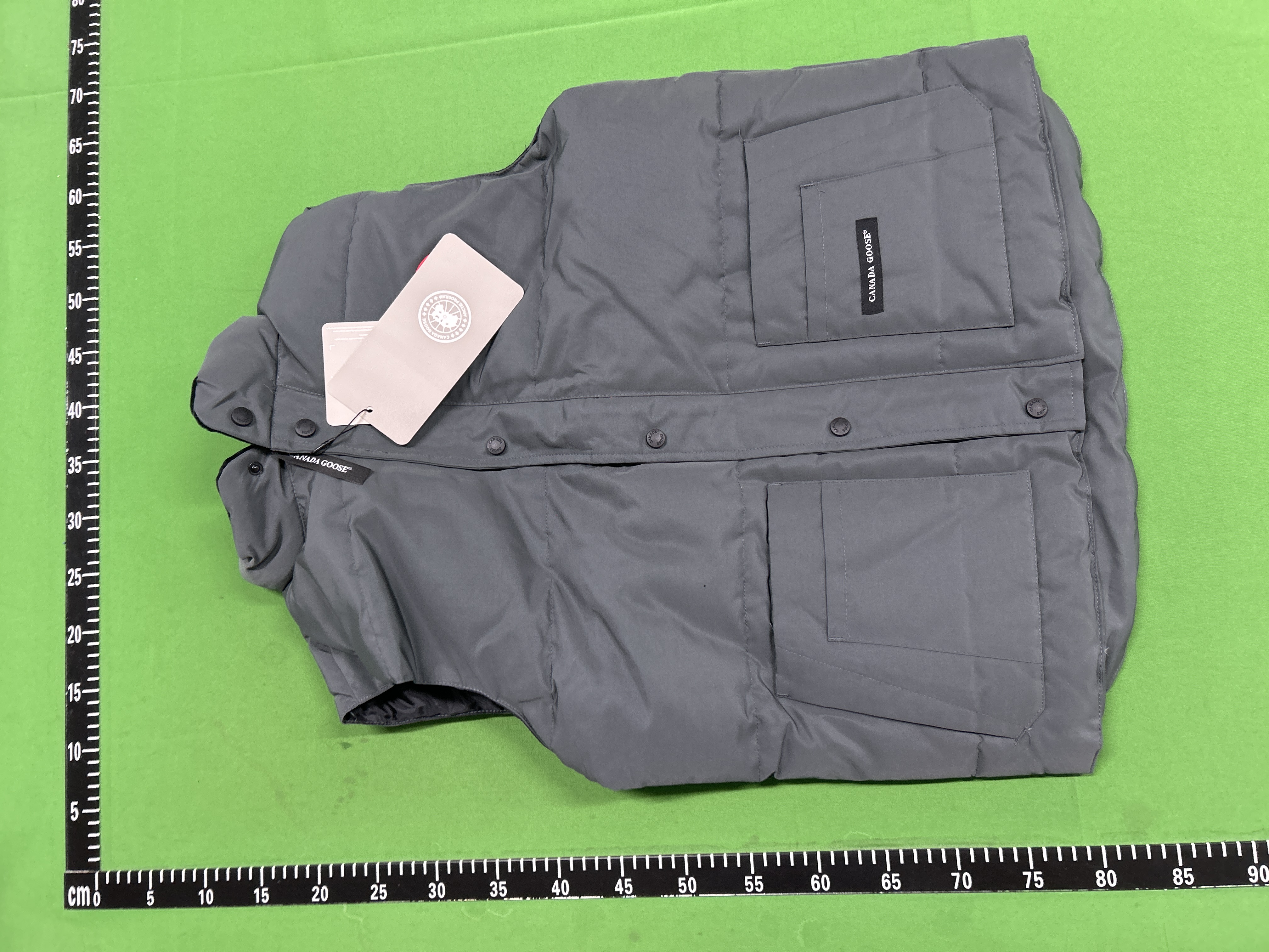 Foto QC 6 de Canada Goose Wyndham Down Jacket Fur Trim Navy