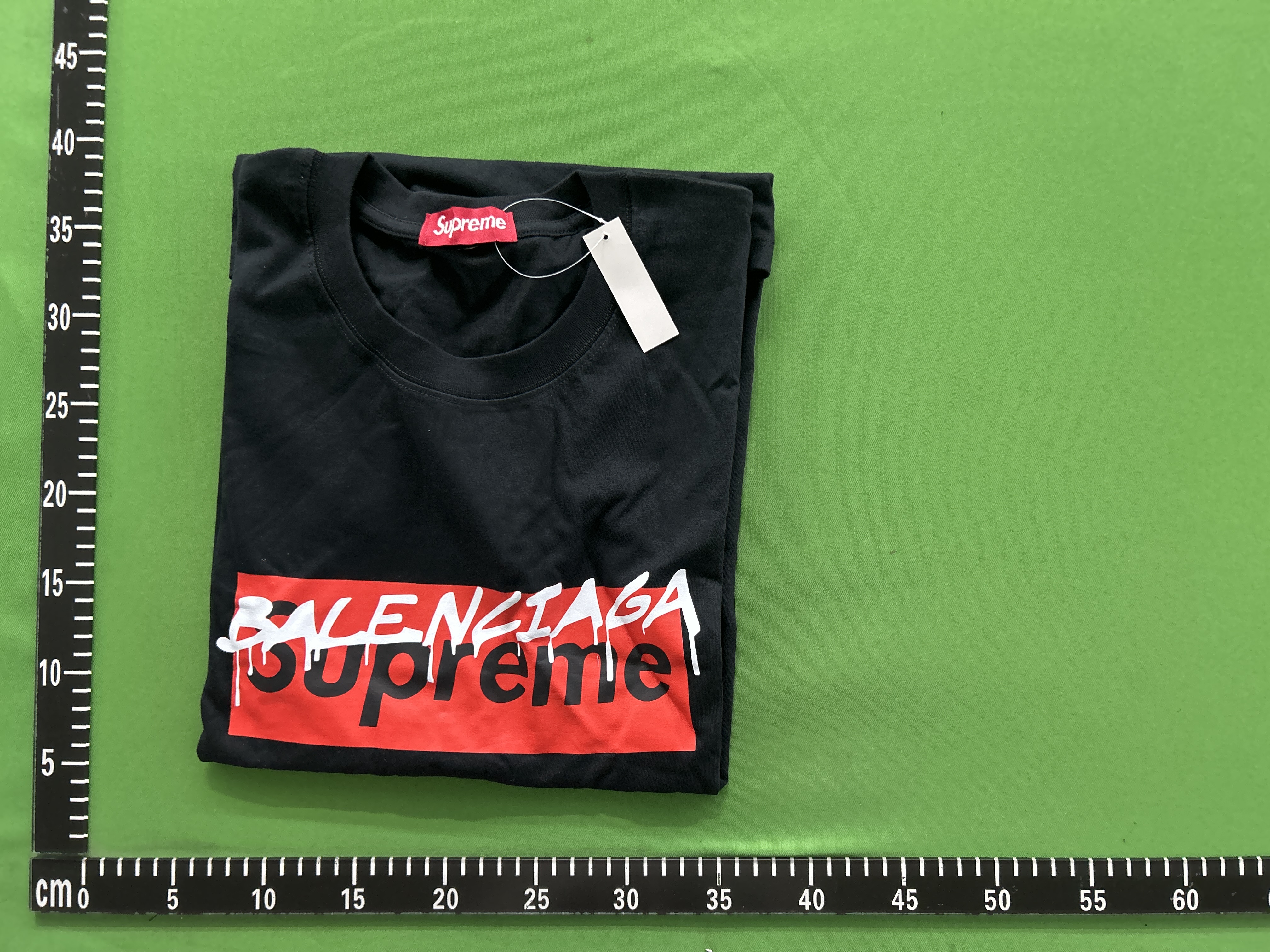 Foto QC 5 de Supreme Bandana Box Logo T-shirt Heather Grey
