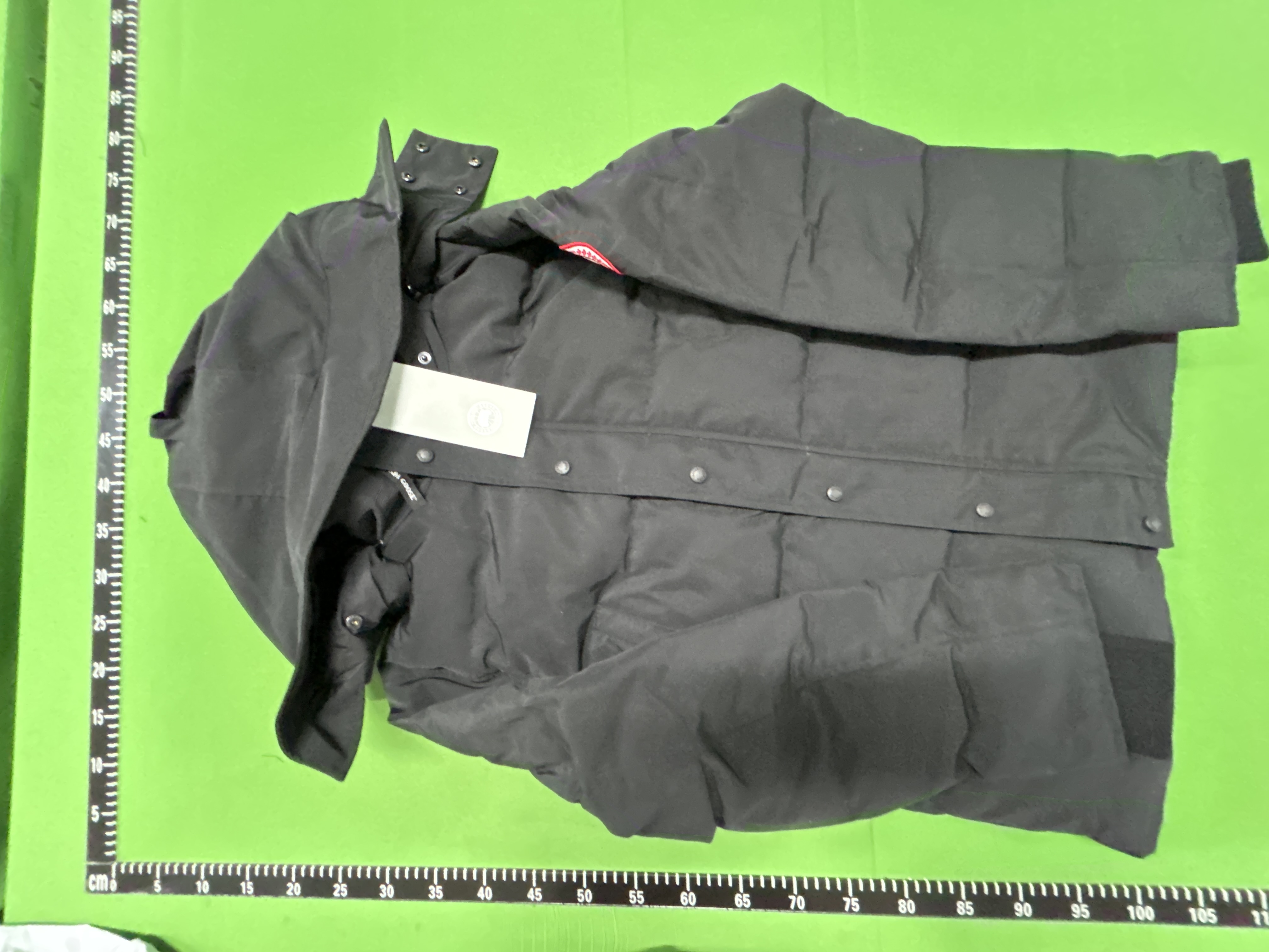 Foto QC 4 de Canada Goose Wyndham Down Jacket Fur Trim Grey