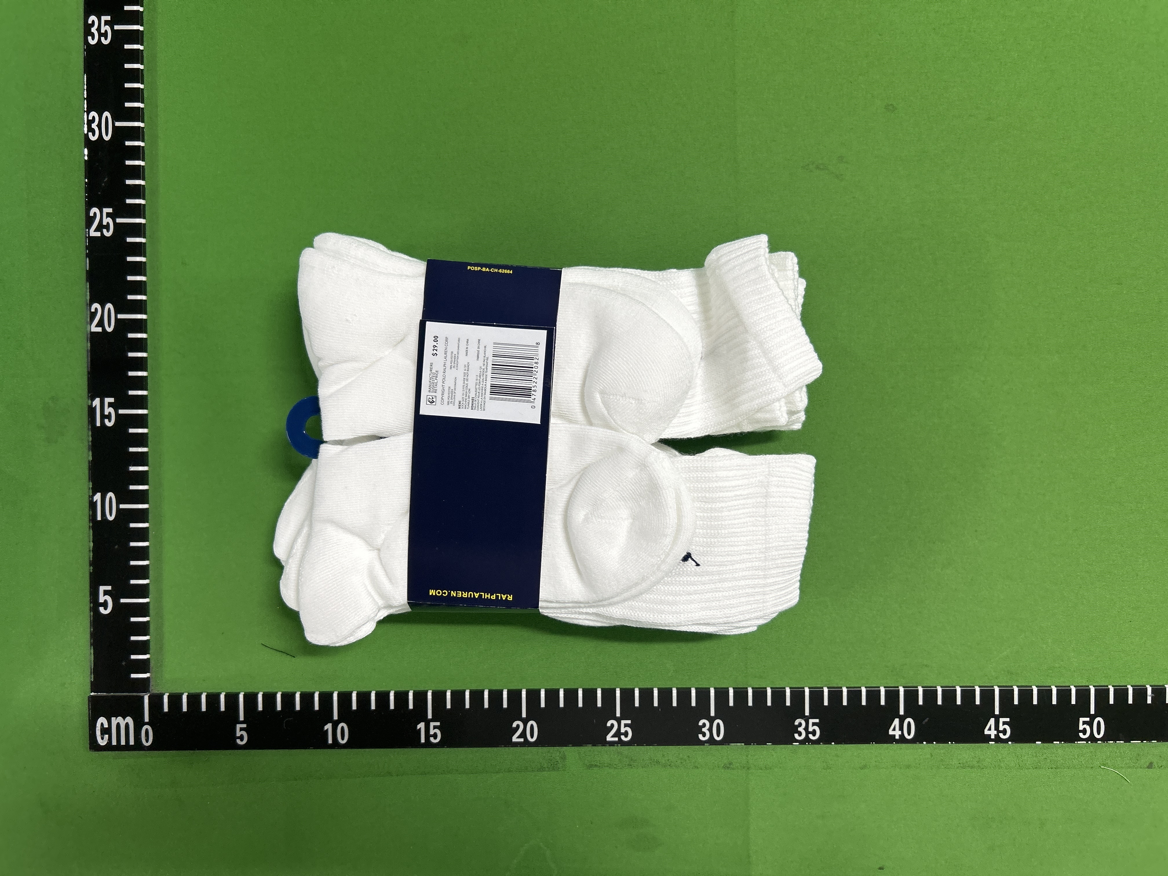 Foto QC 1 de Polo Ralph Lauren Polo Sport Crew Socks White