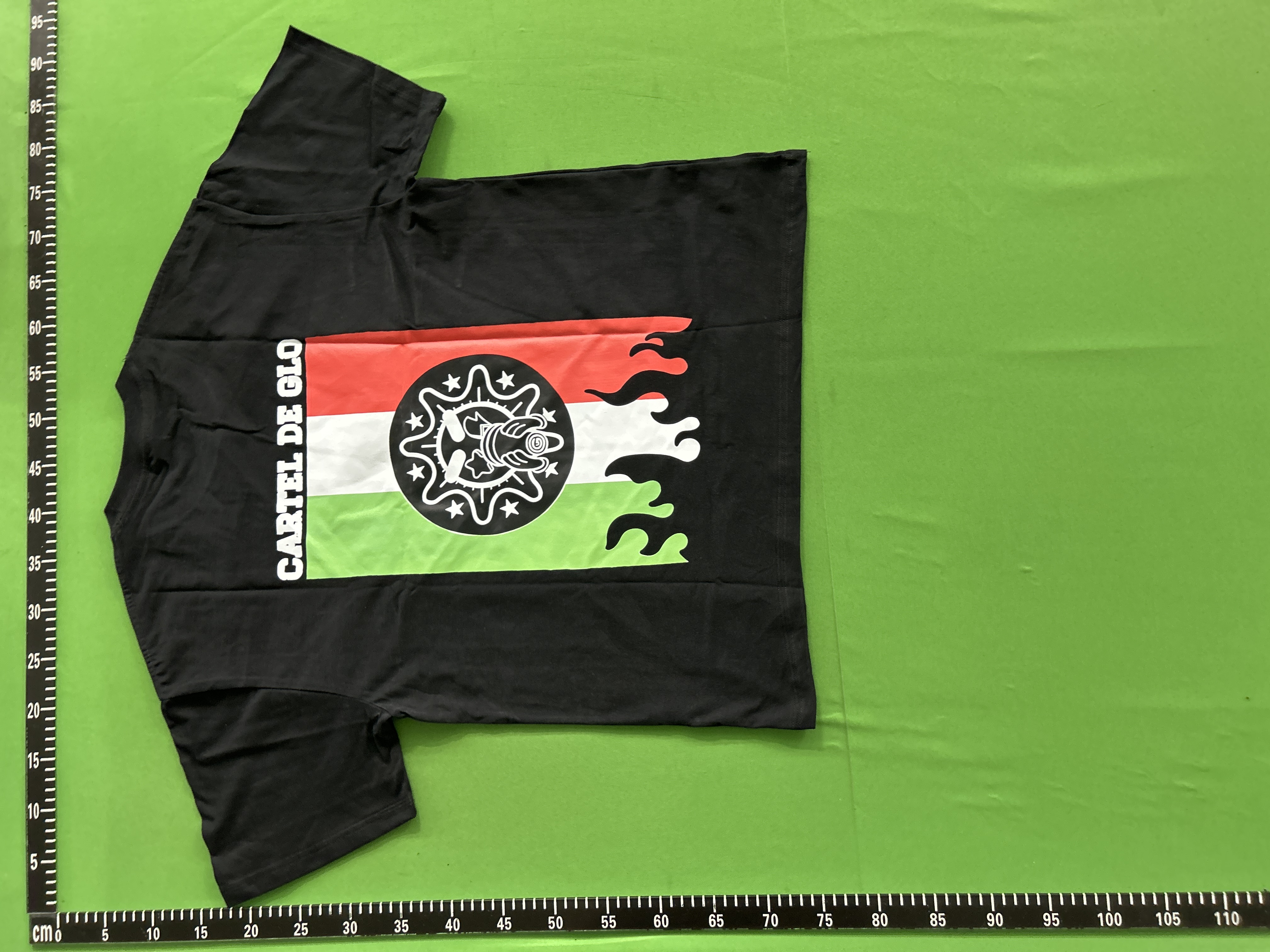 Foto QC 4 de Glo Gang T-shirt Glory Boyz Flag Long-sleeve White