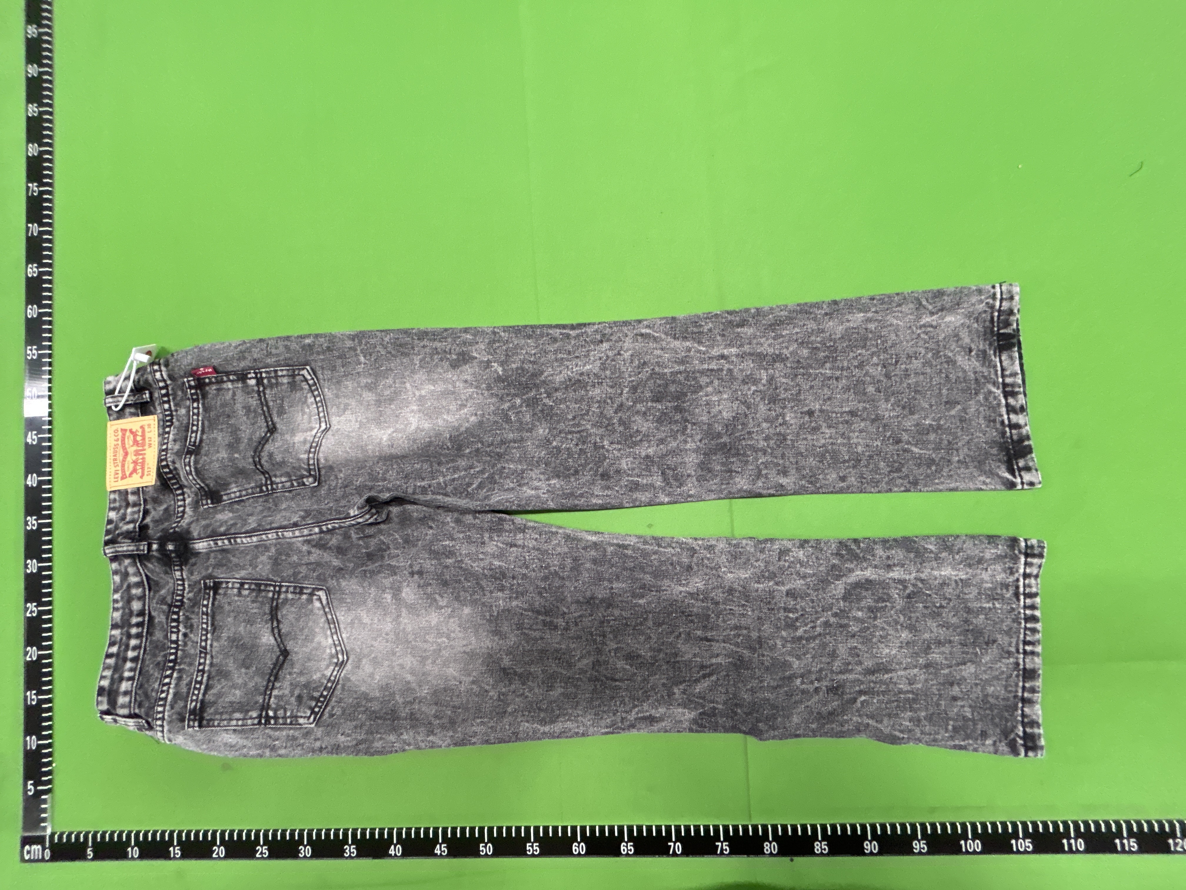 Foto QC 4 de Unbranded Cleanfit Jeans 517 Style Micro Flare Vintage Washed Ice Blue