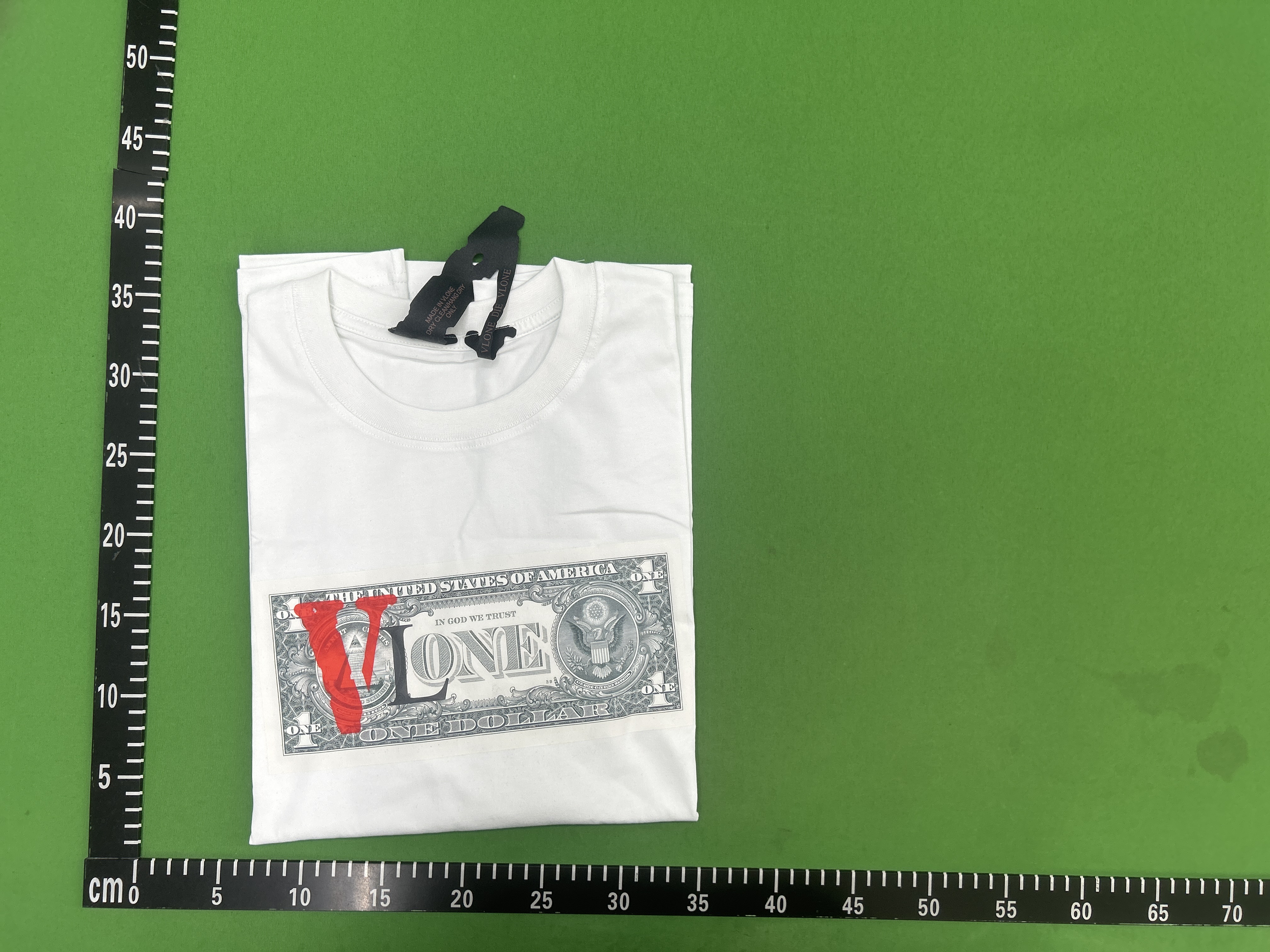 Foto QC 5 de Vlone T-shirt Nails Logo Black