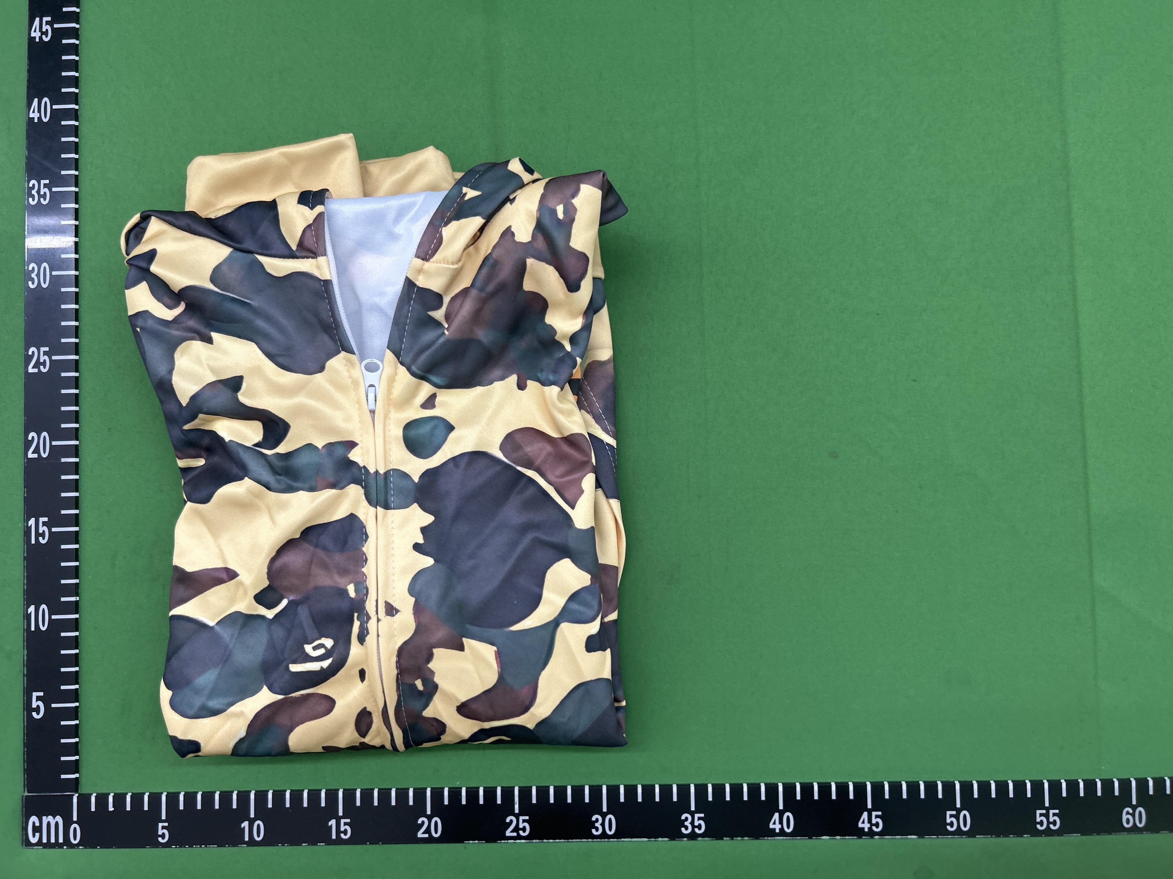 Foto QC 3 de BAPE Shark Jacket Camo Full Zip Grey