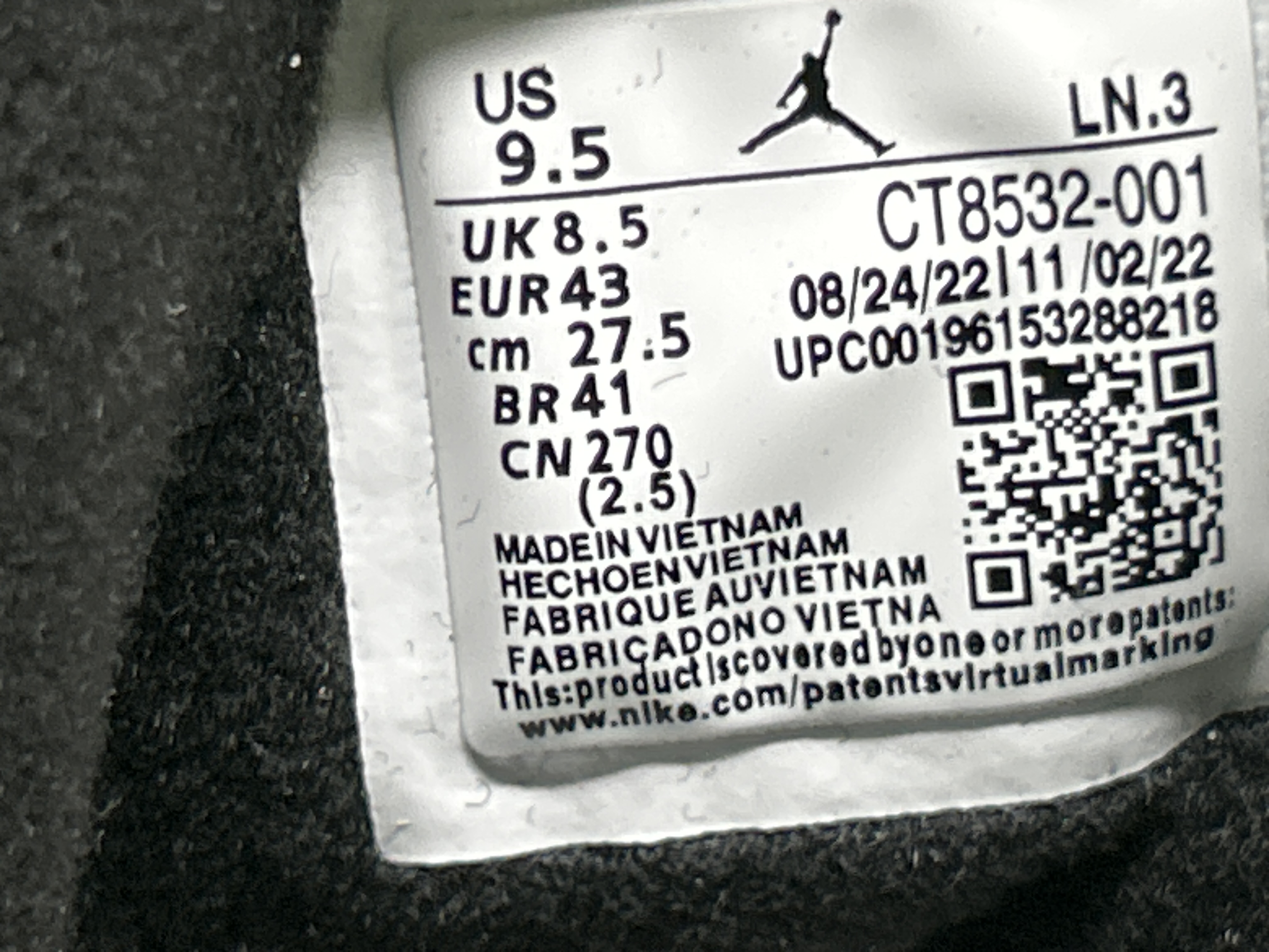 Foto QC 7 de Jordan 3 Retro Muslin DH7139-100