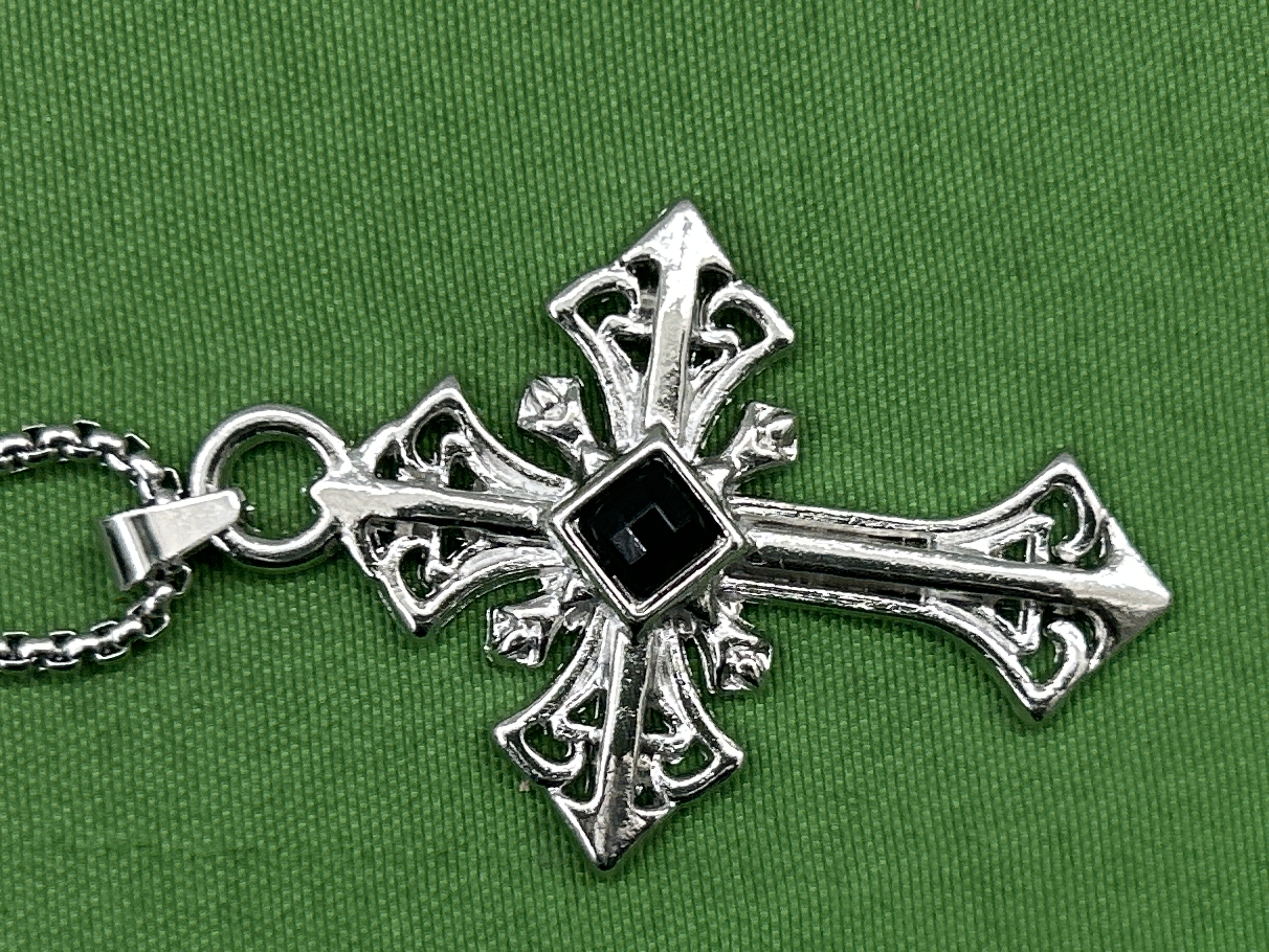 Foto QC 2 de Other Cross Necklace Alloy Silver