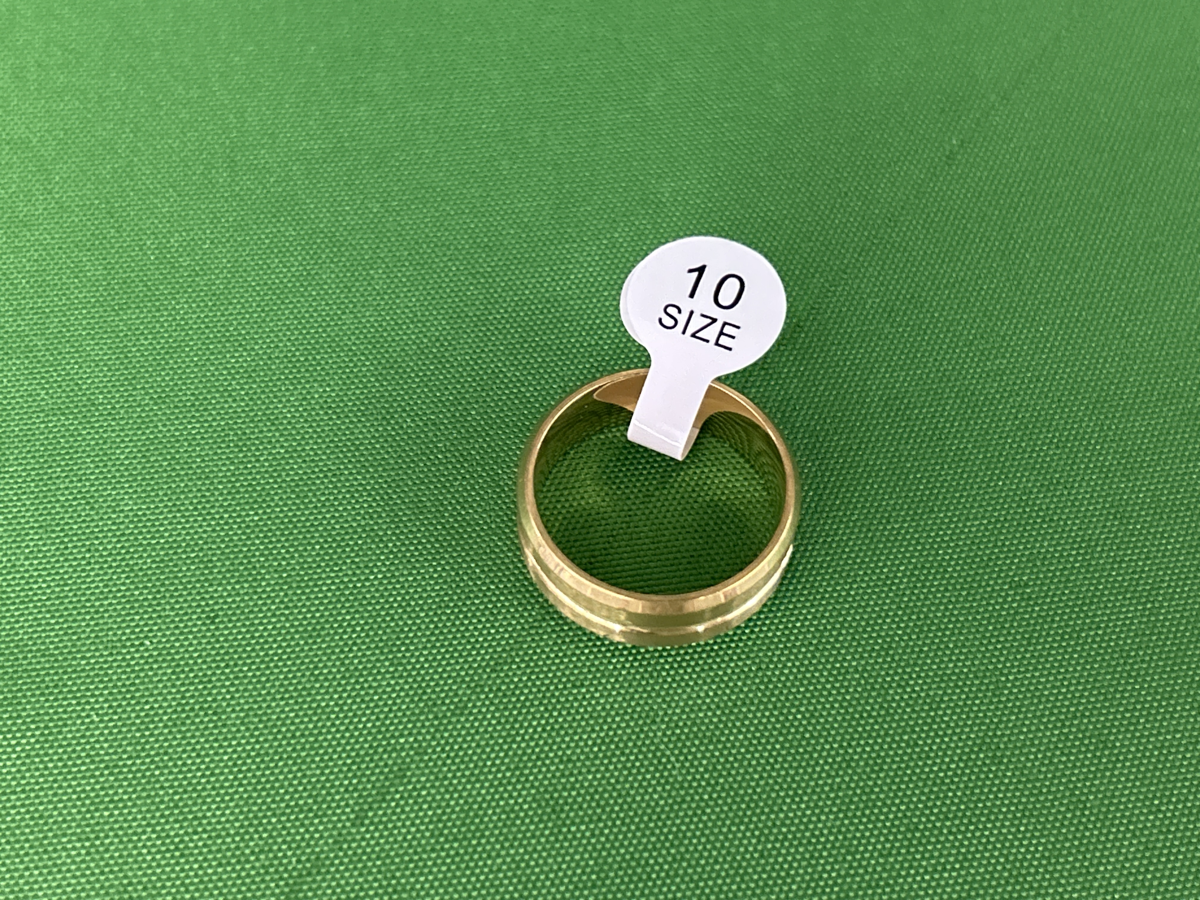 Foto QC 8 de Other Ring Titanium Steel Gold