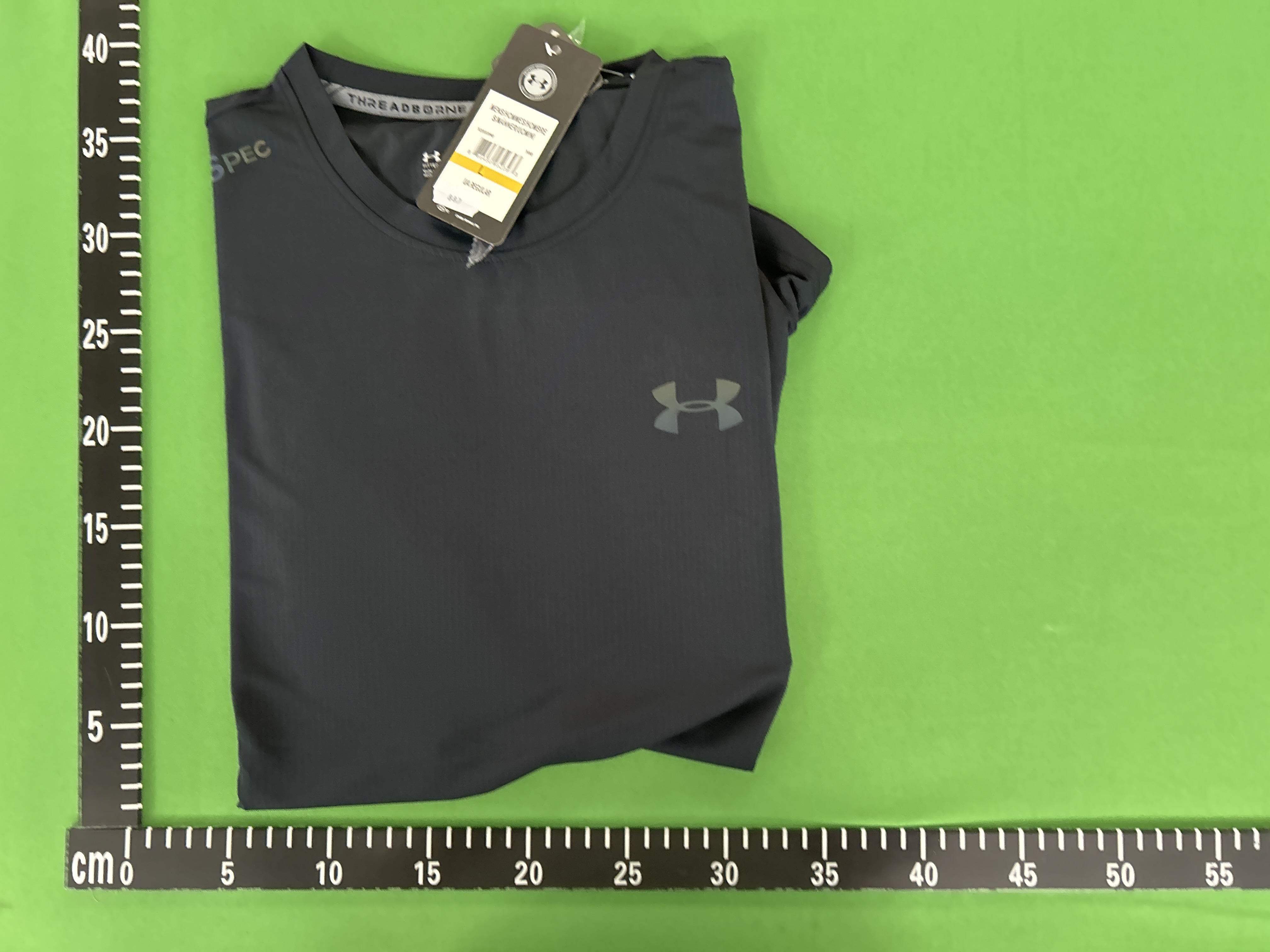 Foto QC 5 de Under Armour T-shirt Reflective Logo Quick Dry White