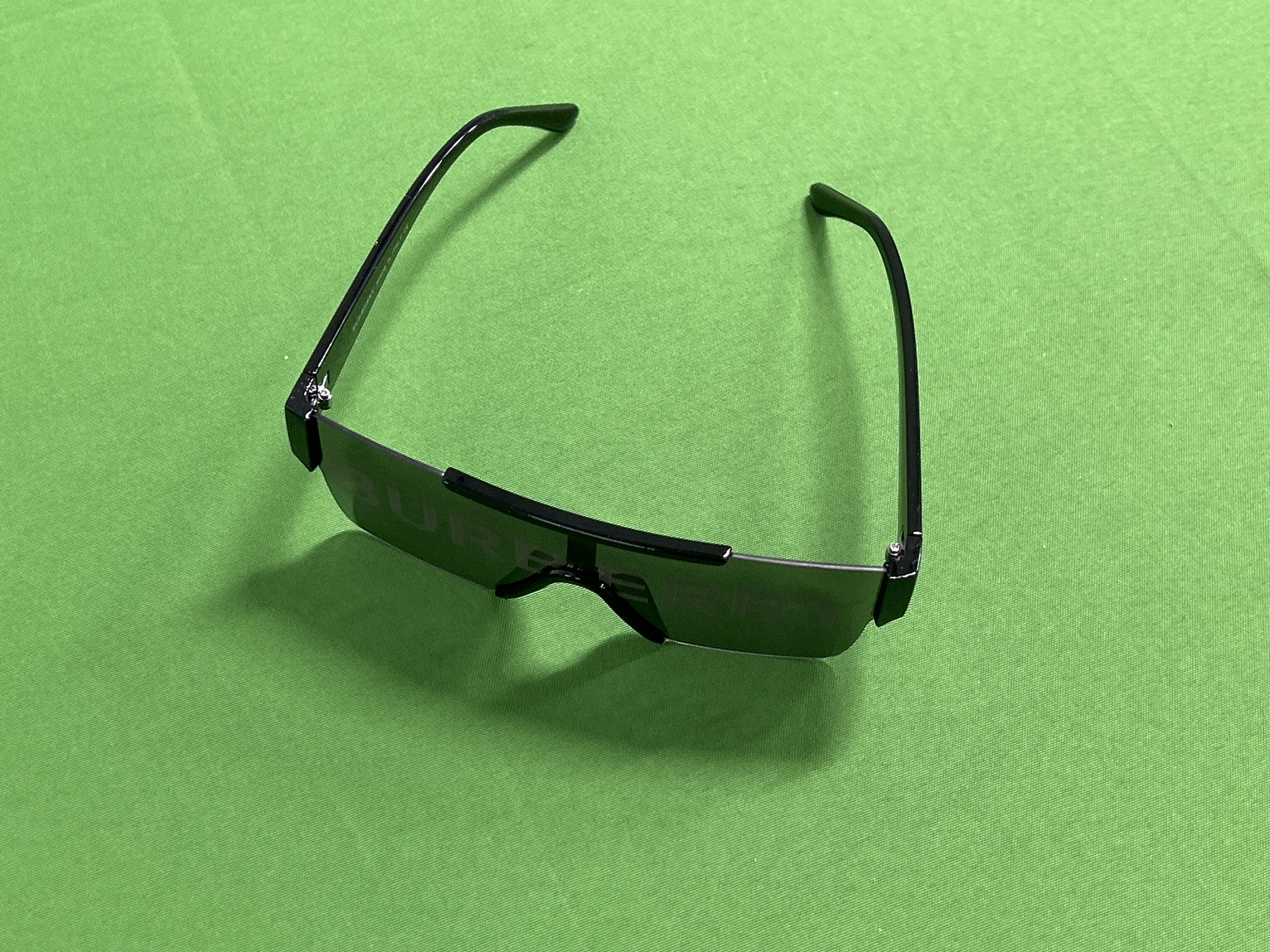Foto QC 4 de Unbranded Retro Oversized Acetate Sunglasses Black