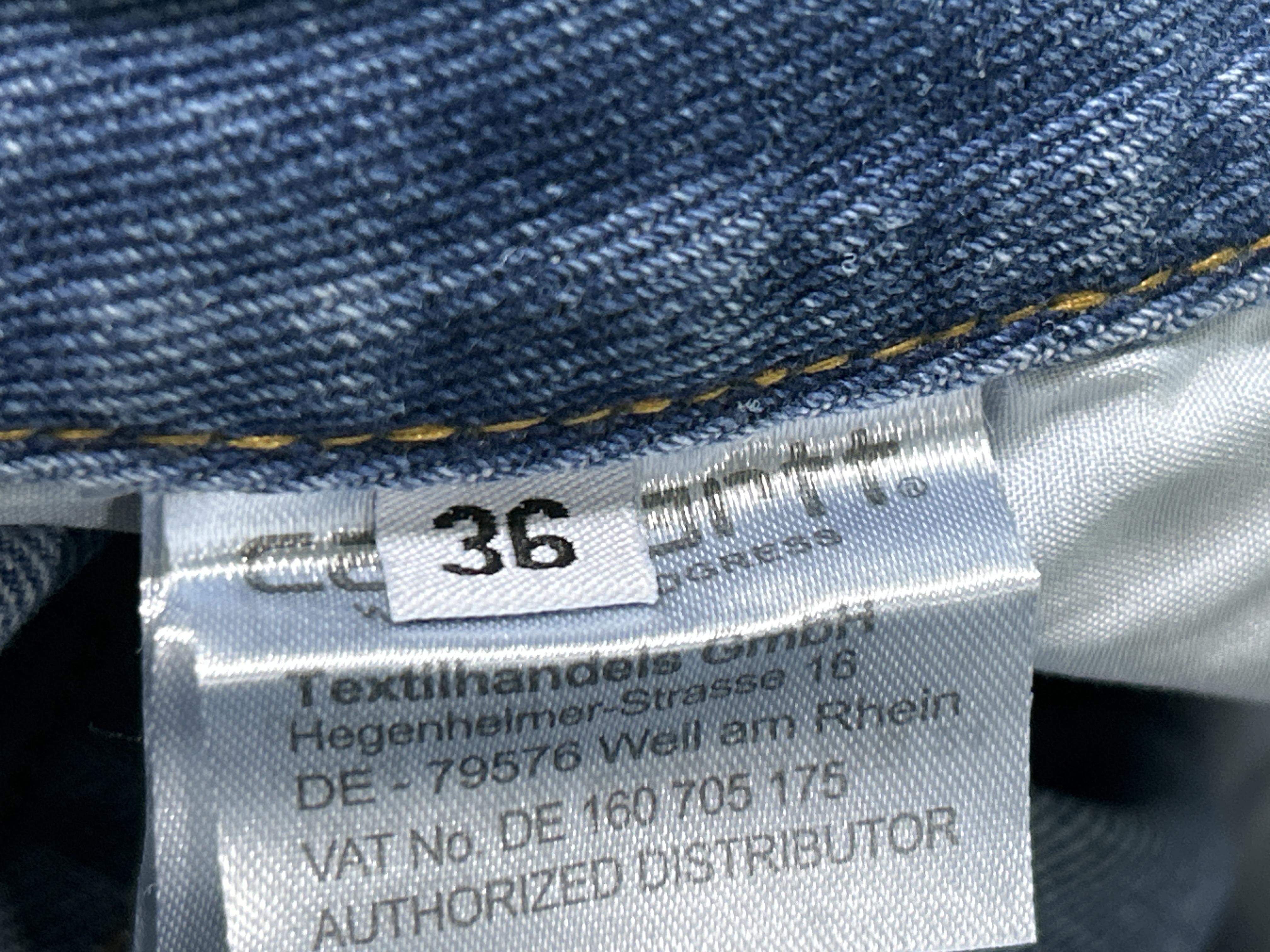 Foto QC 2 de Carhartt Jeans Loose Straight Dark Blue Washed