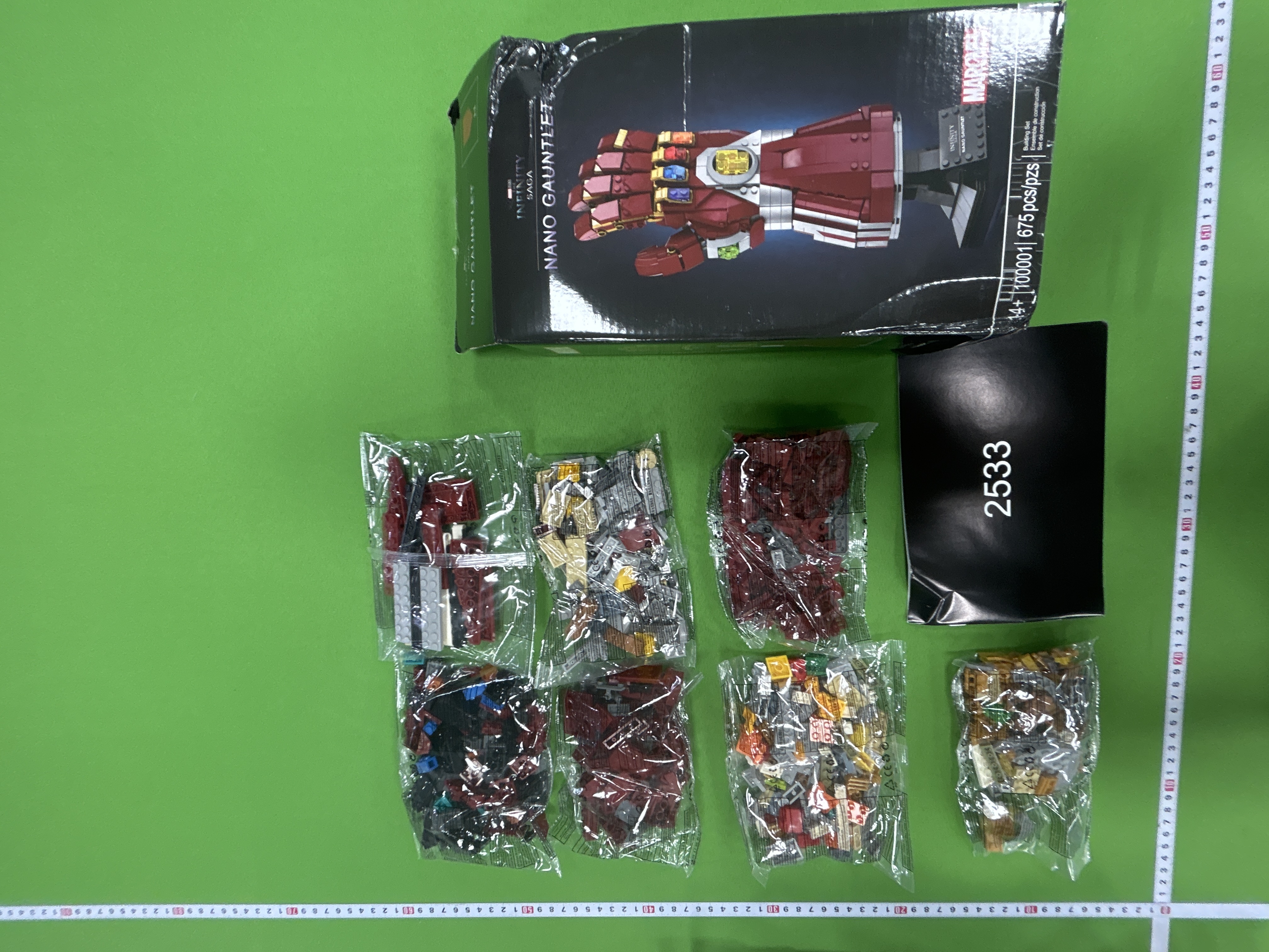 Foto QC 4 de LEGO Marvel Infinity Gauntlet The Infinity Saga 76191 ABS Plastic Building Blocks Figure