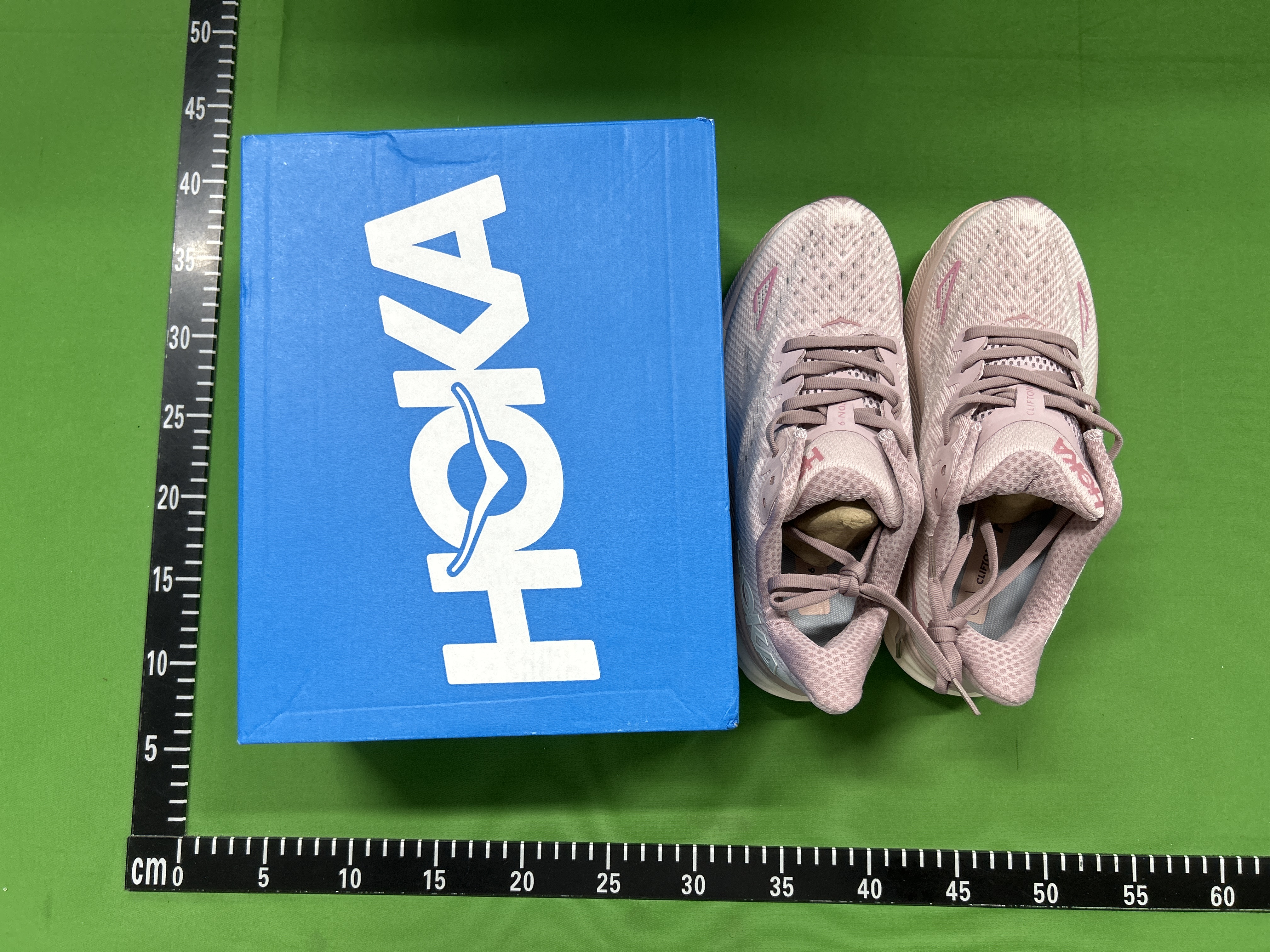 Foto QC 2 de Hoka Clifton 9 Low Sky Blue Orange AGT