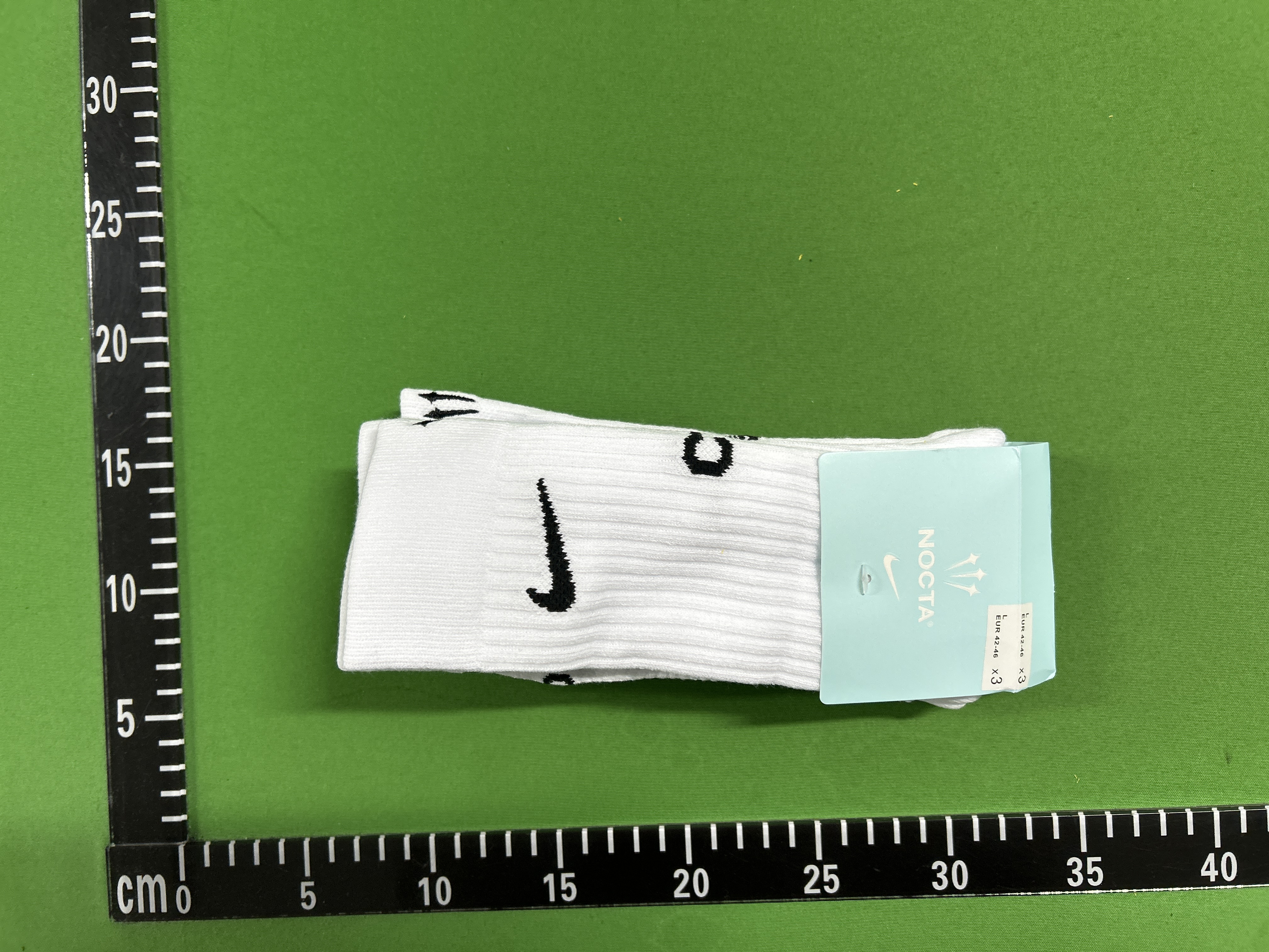 Foto QC 3 de Nike NOCTA Crew Socks CLB A.W.R White