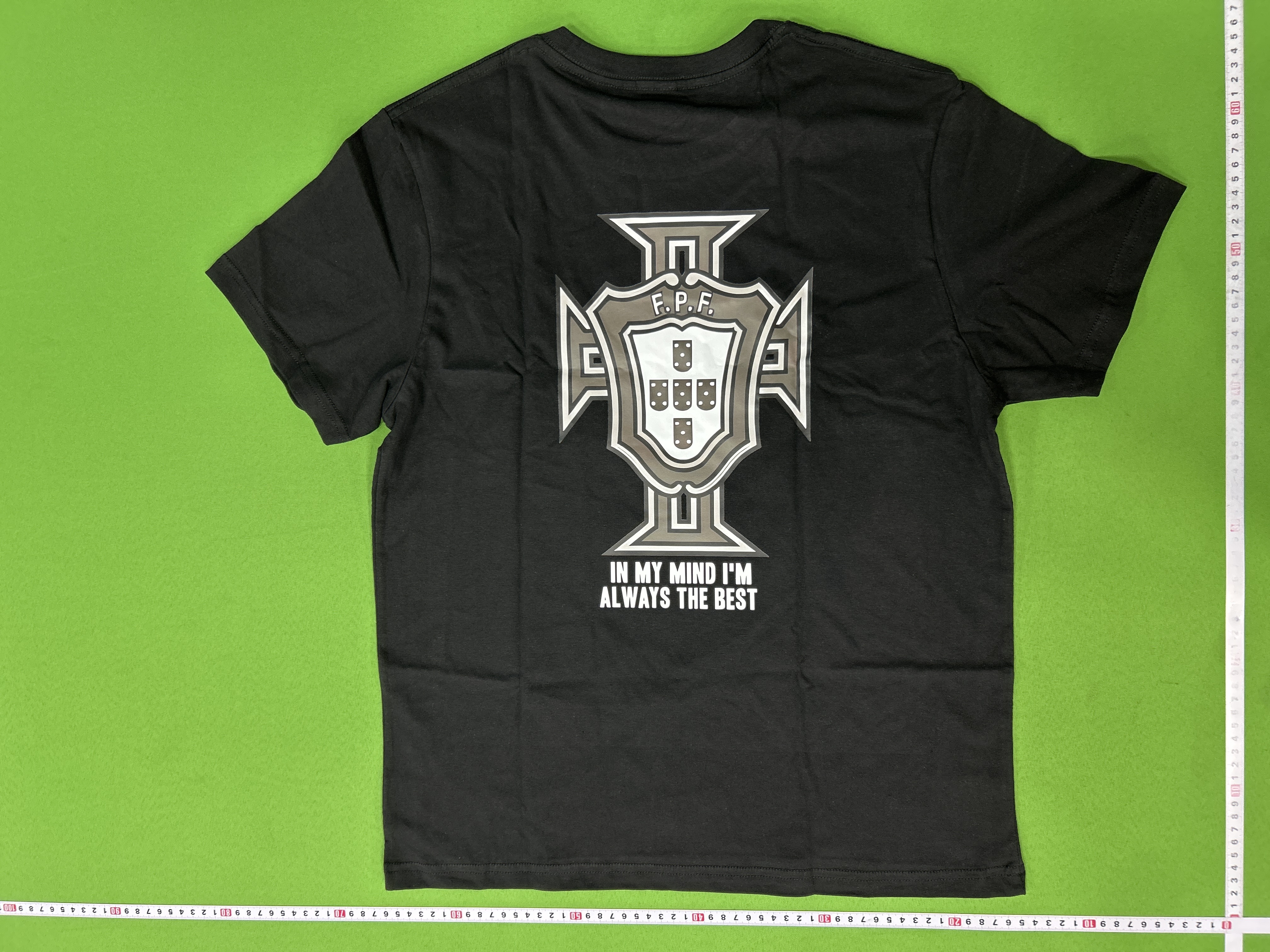 Foto QC 4 de Other Cristiano Ronaldo T-shirt Portrait Number 7 Black