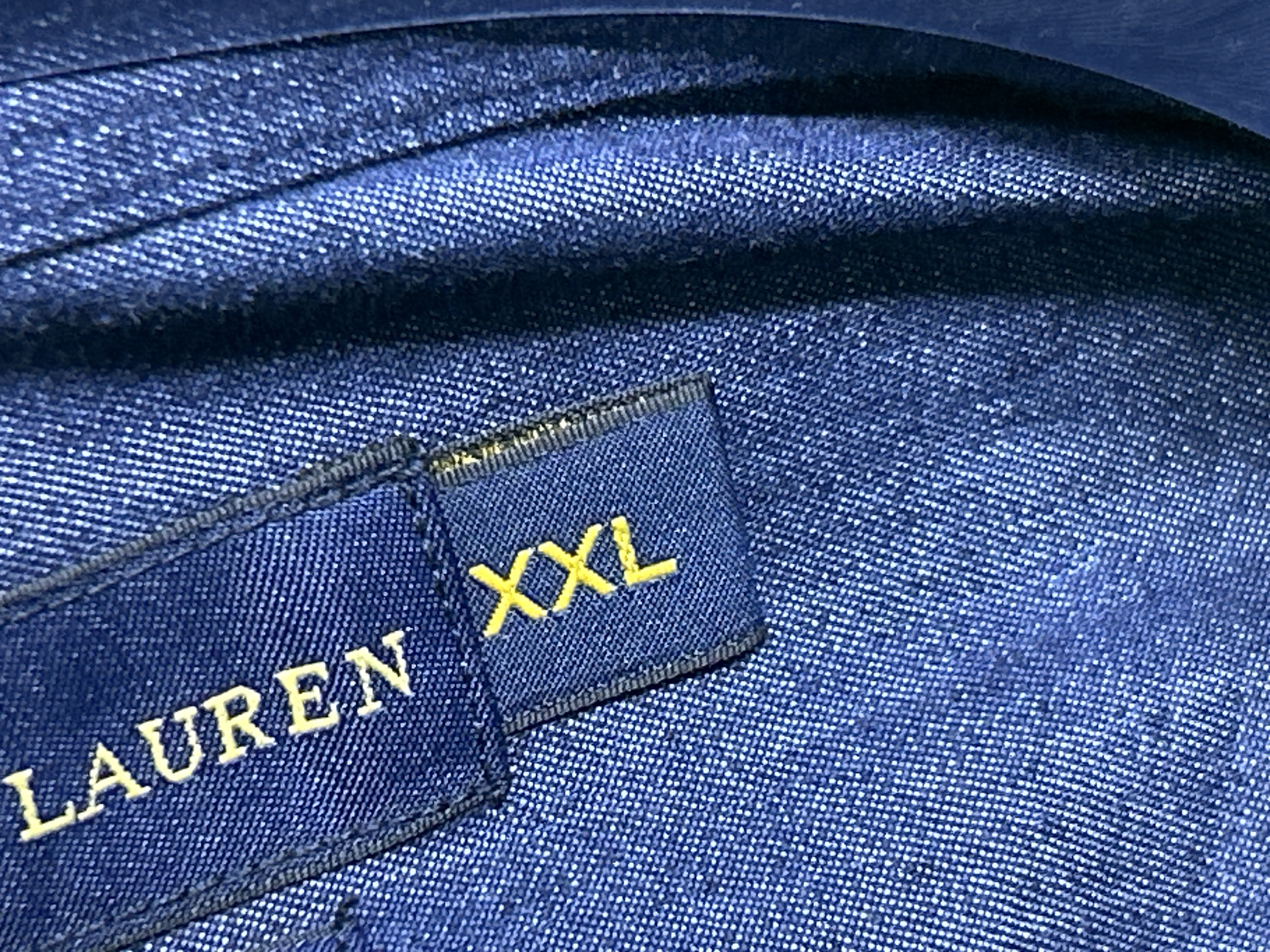 Foto QC 2 de Polo Ralph Lauren Shirt Small Pony Embroidery Washed Denim Blue