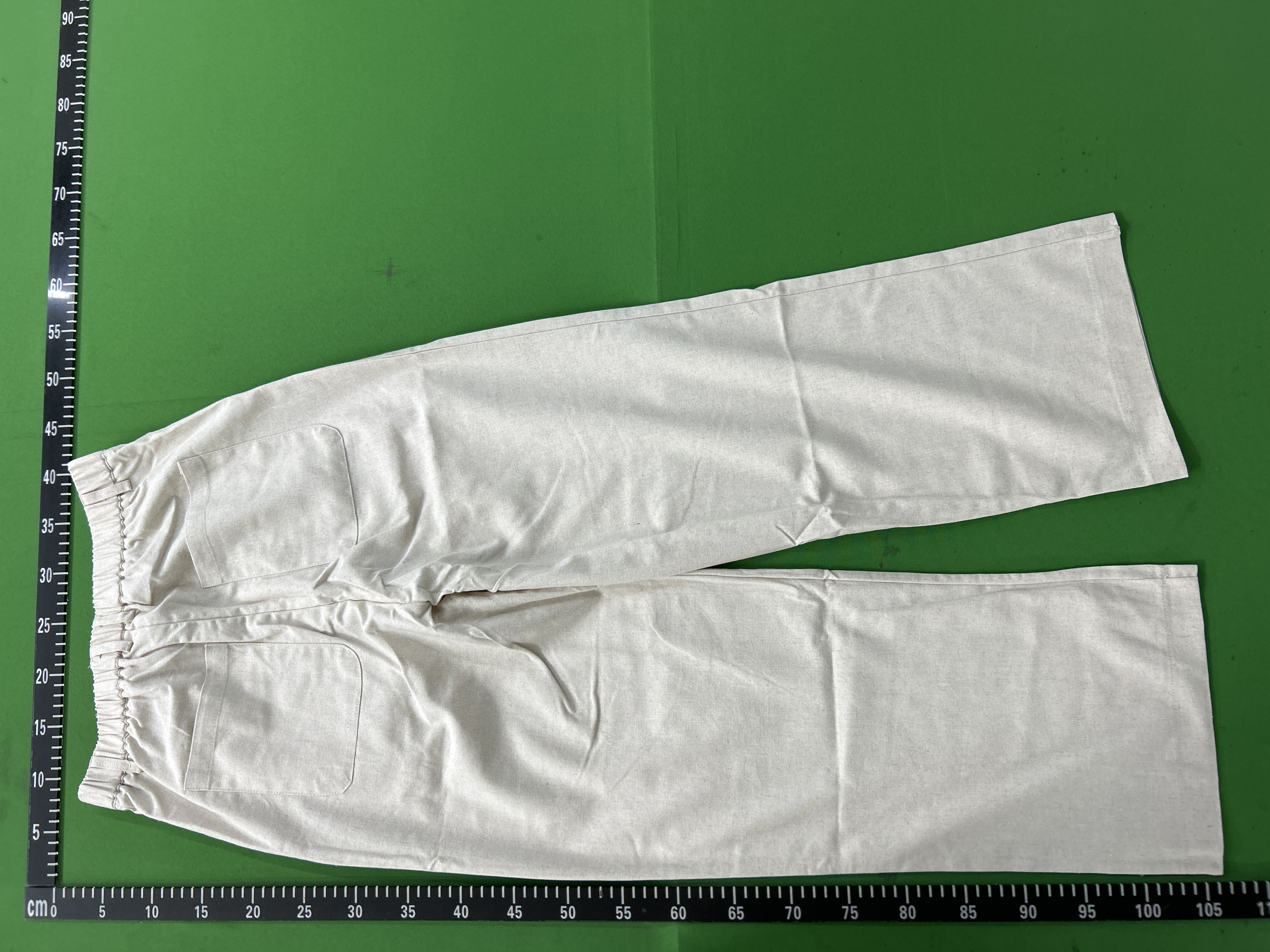 Foto QC 8 de Loro Piana Pants Cotton Linen Pleated Olive