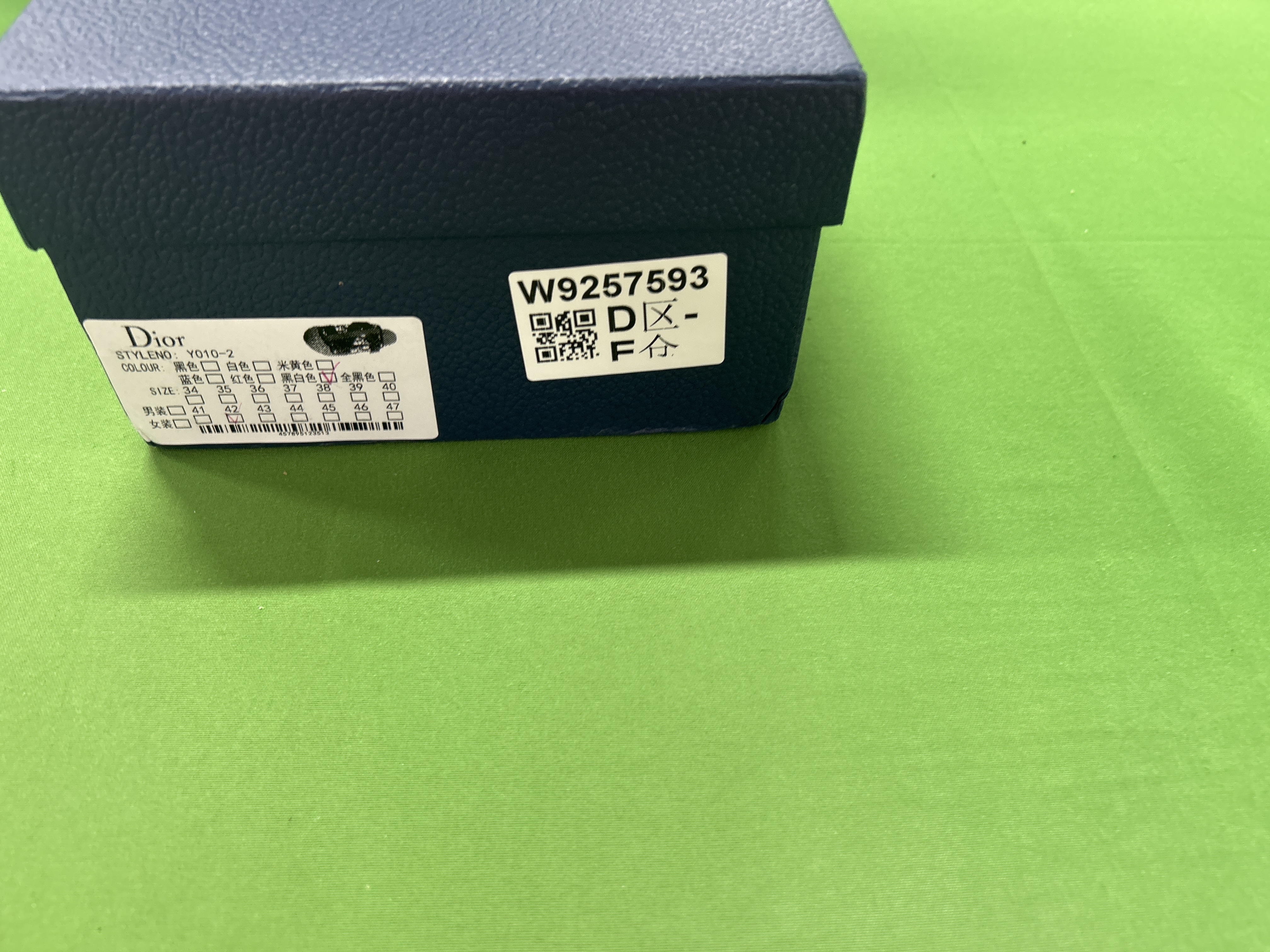 Foto QC 6 de Dior Alpha Sandals Oblique Canvas Black