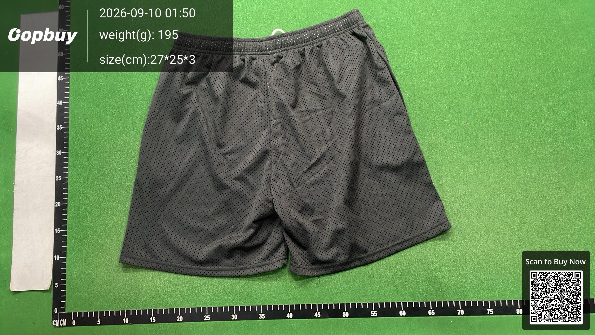 Foto QC 3 de Eric Emanuel Phoenix Suns EE Basic Basketball Shorts Pinstripe Mesh Blue
