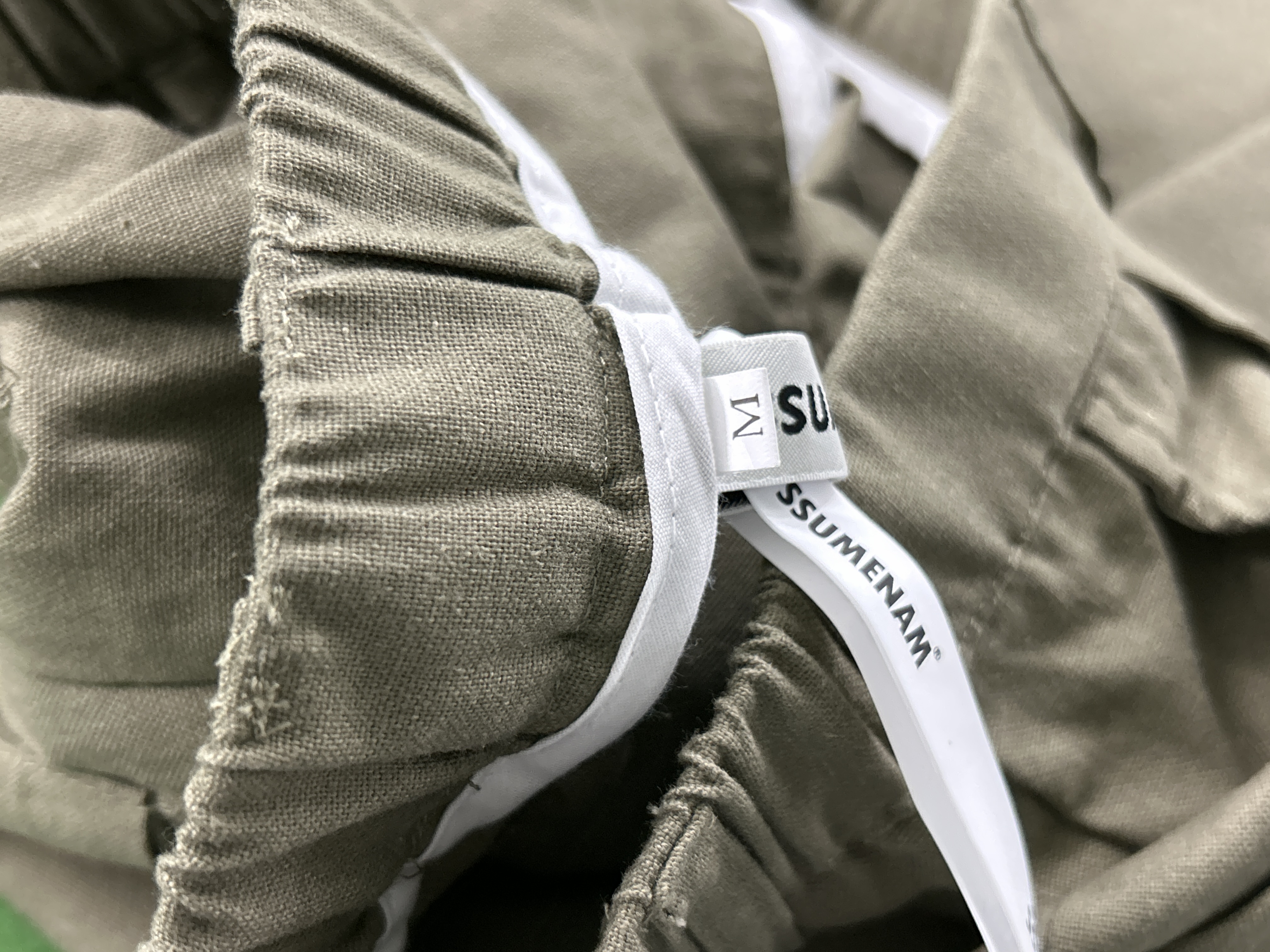 Foto QC 4 de Loro Piana Pants Cotton Linen Pleated Olive