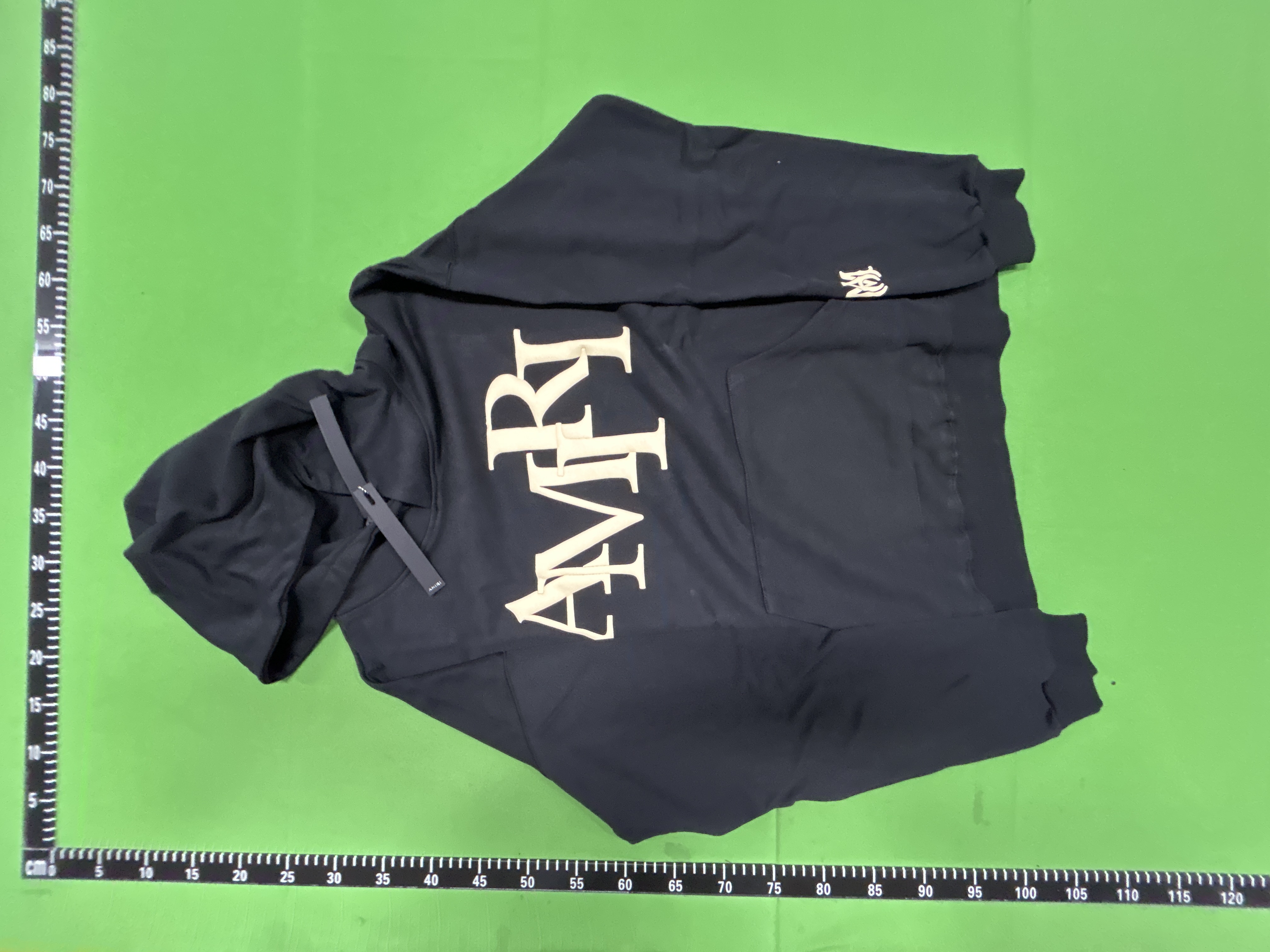 Foto QC 4 de Amiri Logo Bones Hoodie Black