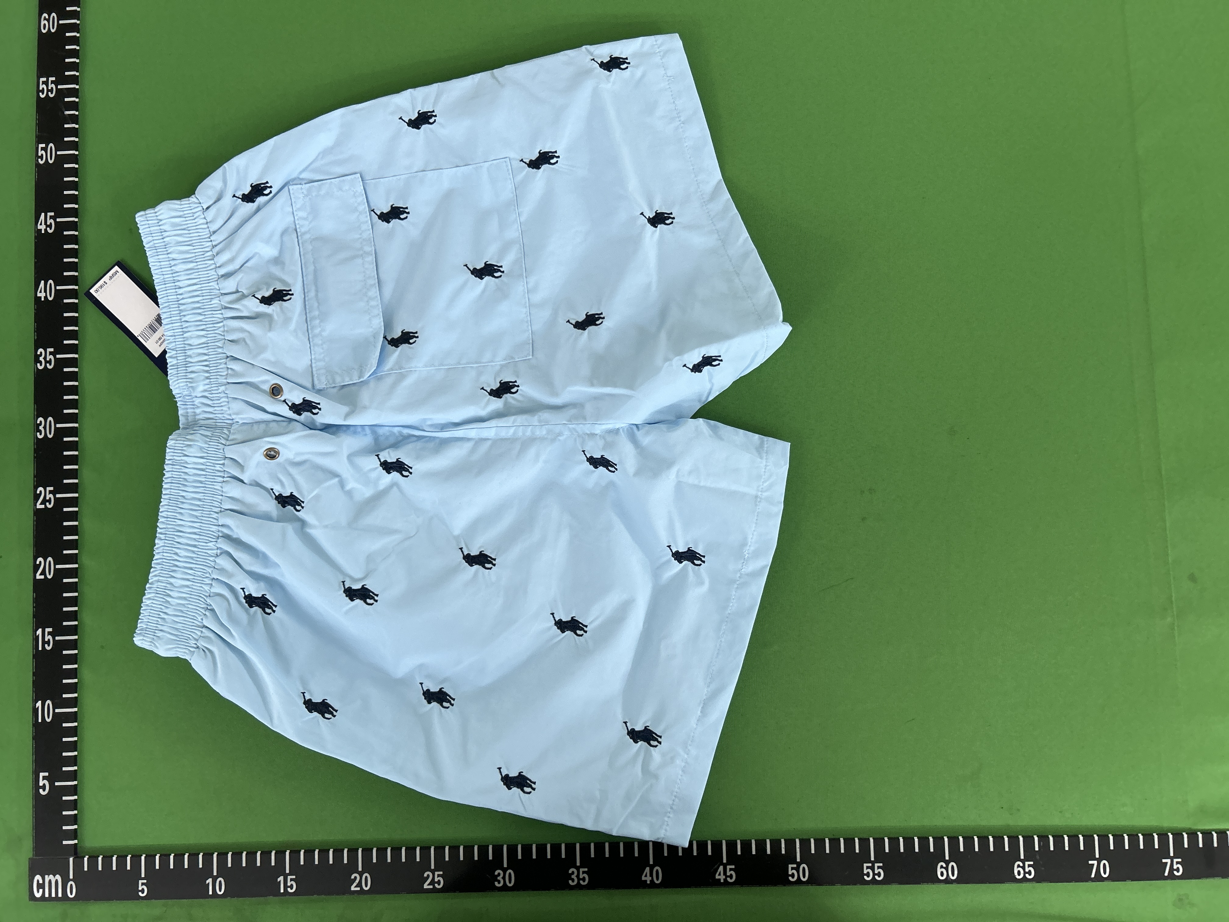 Foto QC 8 de Polo Ralph Lauren Board Shorts Pony Logo White