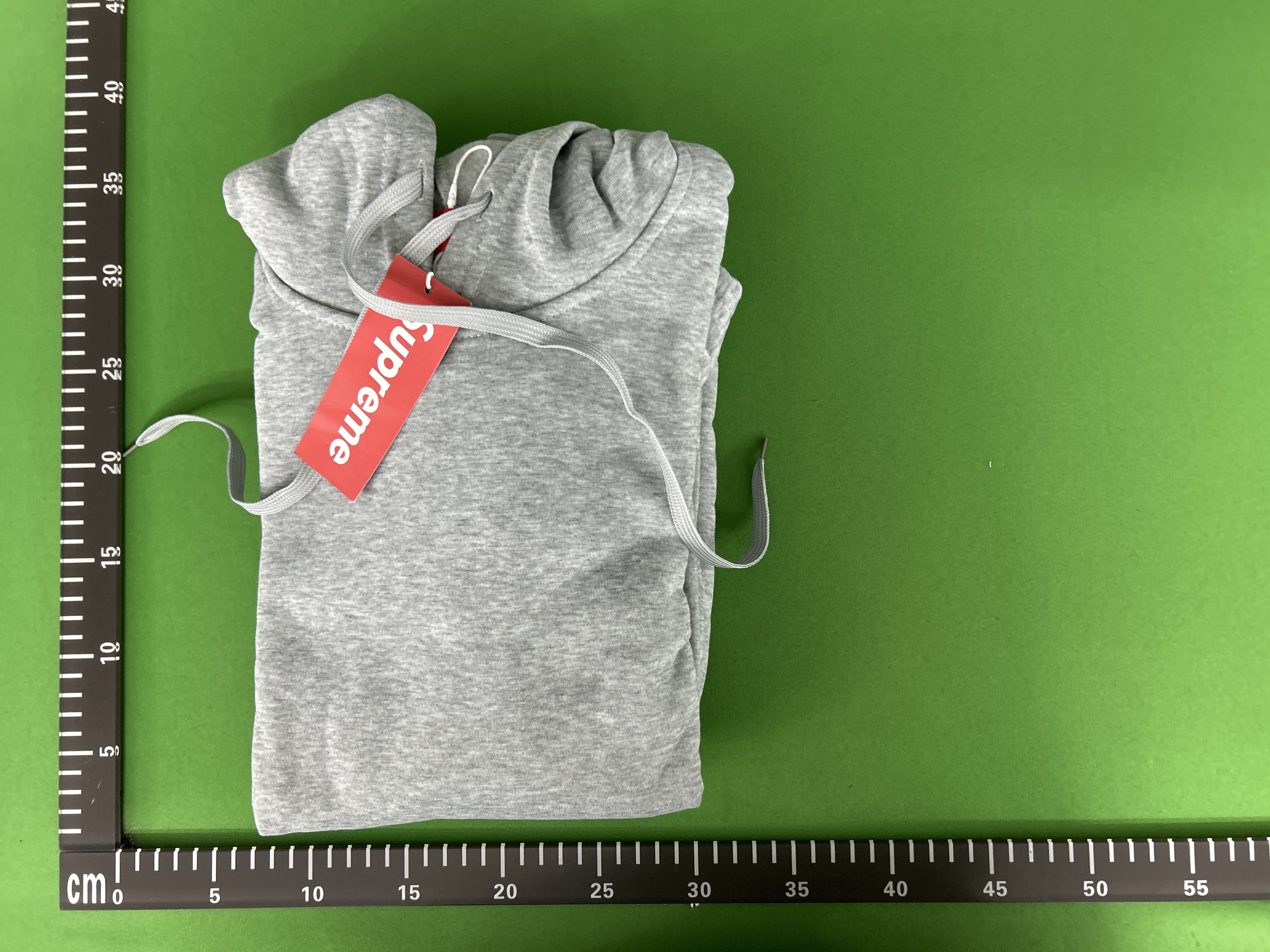 Foto QC 5 de Supreme Satin Appliqué Sweatpants Heather Grey