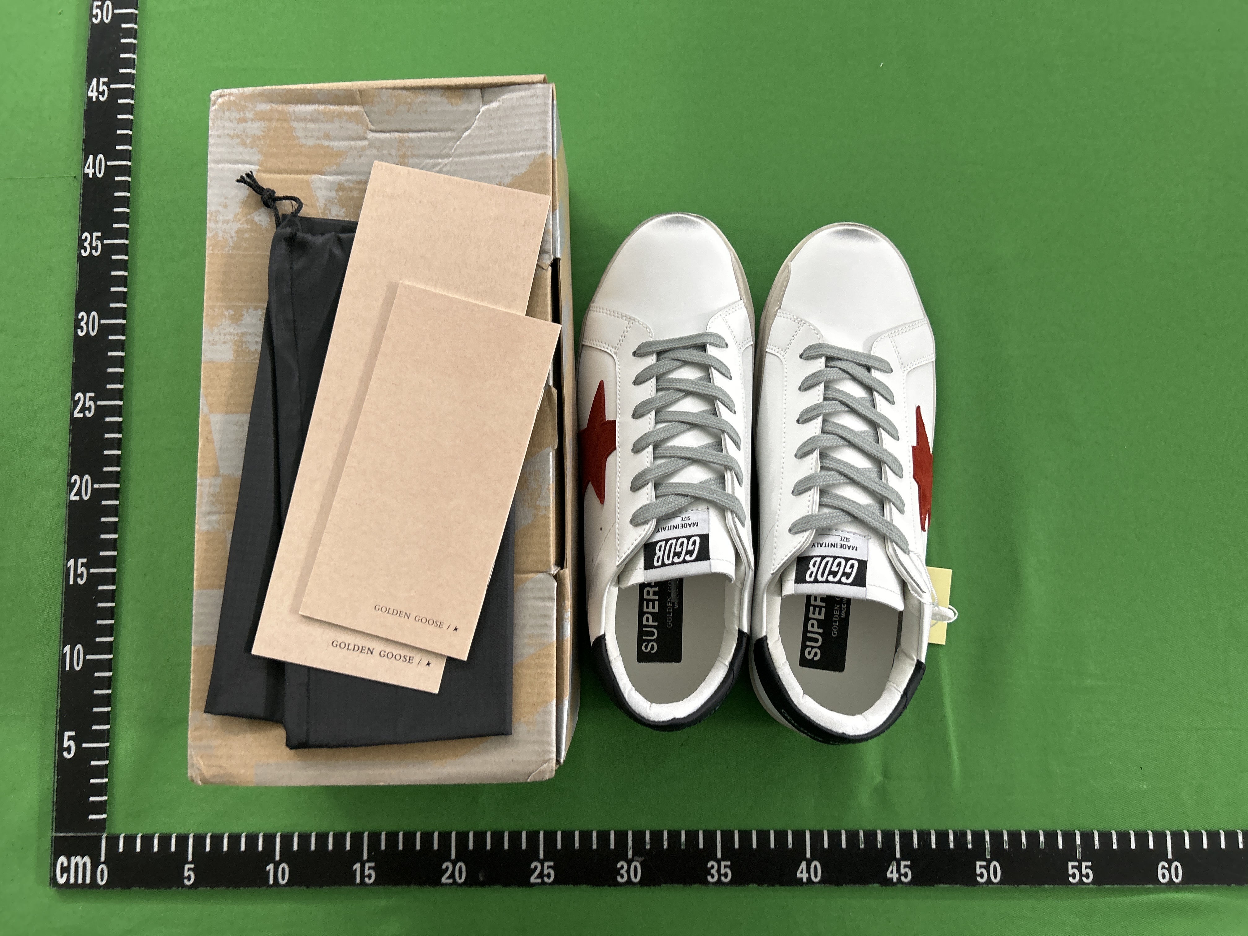 Foto QC 8 de Golden Goose Ball Star Low Black Suede White Star