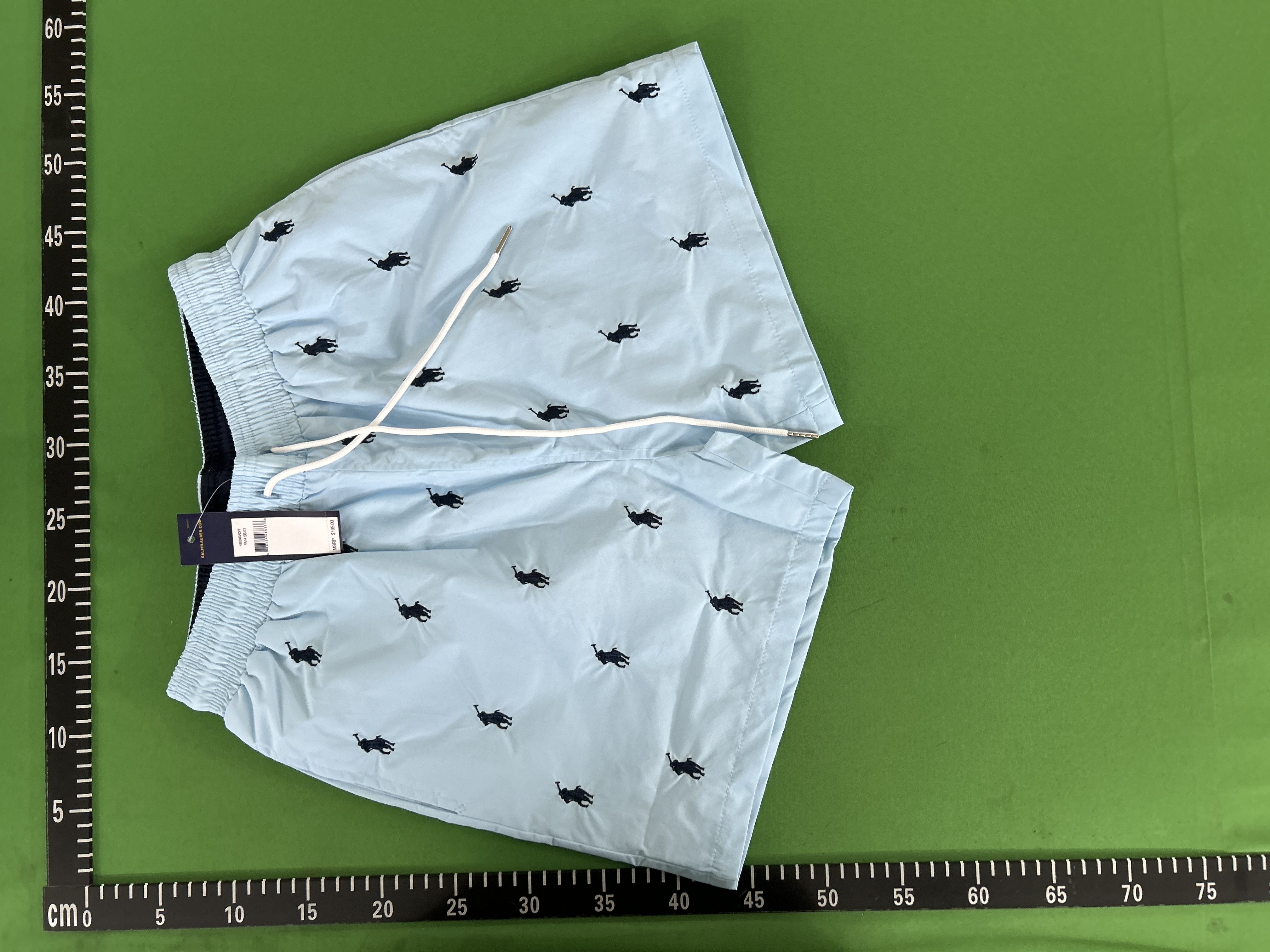 Foto QC 7 de Polo Ralph Lauren Board Shorts Pony Logo White